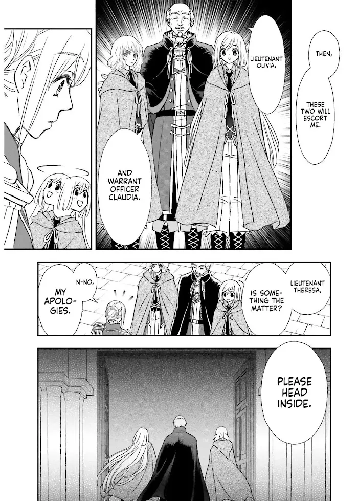 Shinigami ni Sodaterareta Shoujo wa Shikkoku no Tsurugi wo Mune ni Idaku Chapter 16 page 14 - 