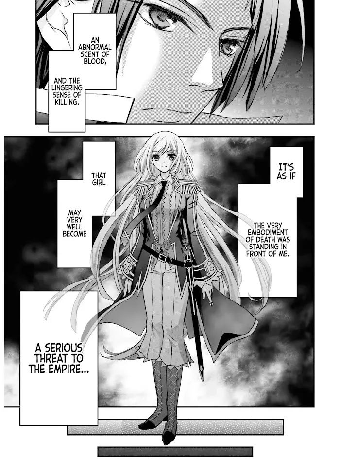 Shinigami ni Sodaterareta Shoujo wa Shikkoku no Tsurugi wo Mune ni Idaku Chapter 16 page 19 - 