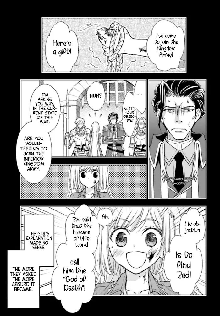 Shinigami ni Sodaterareta Shoujo wa Shikkoku no Tsurugi wo Mune ni Idaku Chapter 17 page 16 - 