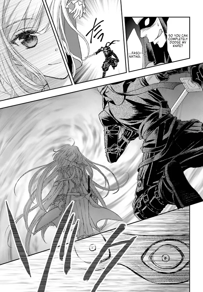 Shinigami ni Sodaterareta Shoujo wa Shikkoku no Tsurugi wo Mune ni Idaku Chapter 2 page 28 - 