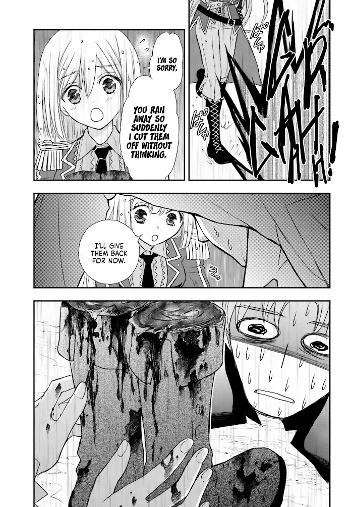 Shinigami ni Sodaterareta Shoujo wa Shikkoku no Tsurugi wo Mune ni Idaku Chapter 2 page 34 - 