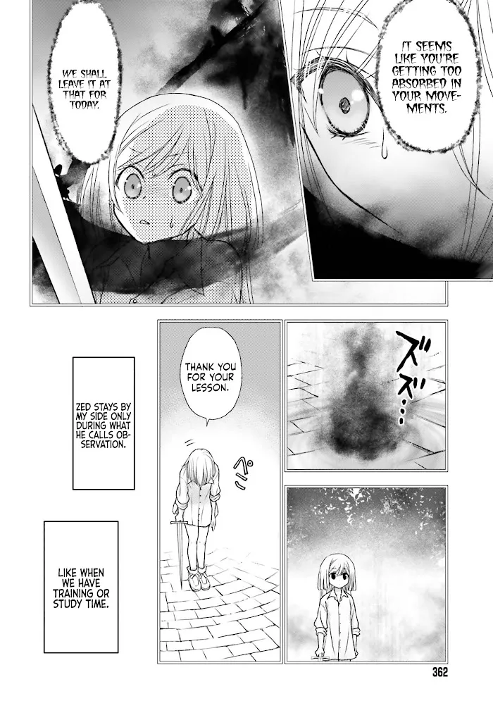 Shinigami ni Sodaterareta Shoujo wa Shikkoku no Tsurugi wo Mune ni Idaku Chapter 2 page 5 - 