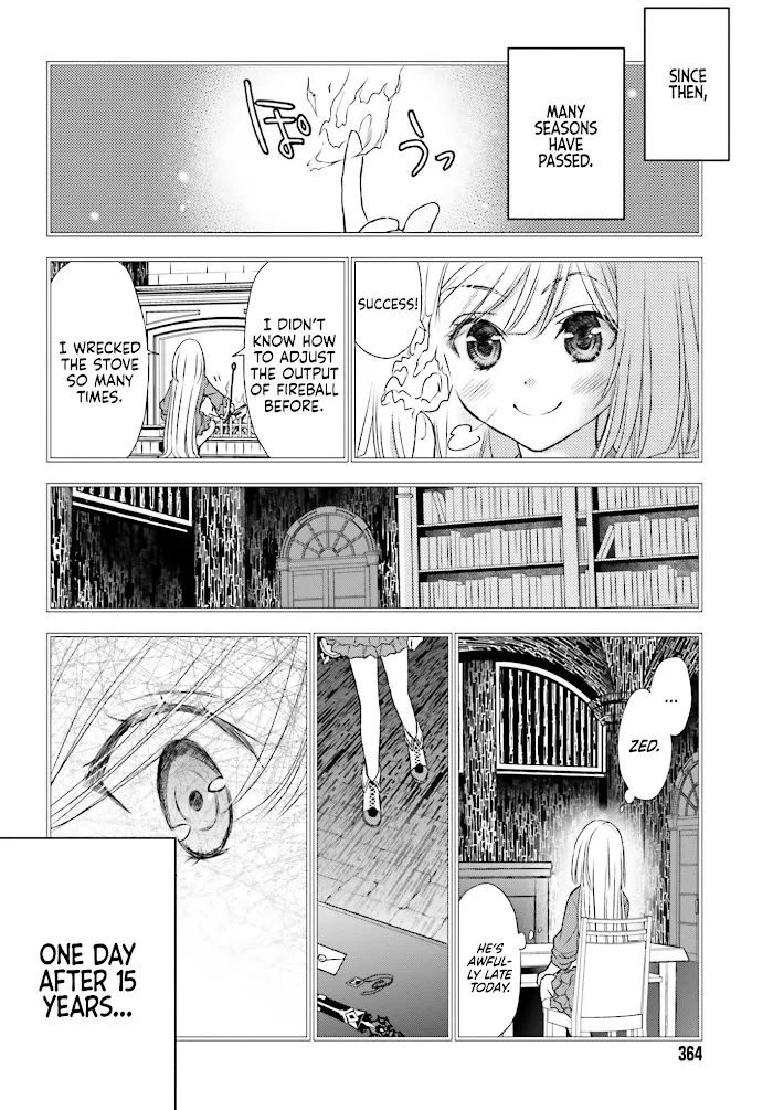 Shinigami ni Sodaterareta Shoujo wa Shikkoku no Tsurugi wo Mune ni Idaku Chapter 2 page 7 - 