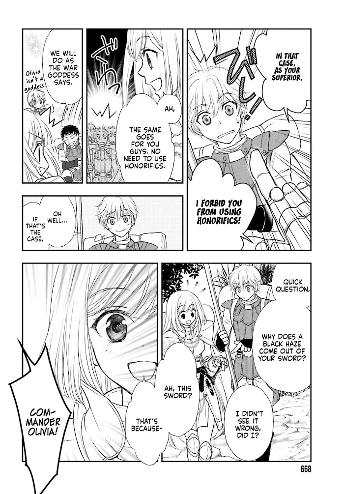 Shinigami ni Sodaterareta Shoujo wa Shikkoku no Tsurugi wo Mune ni Idaku Chapter 4 page 17 - 