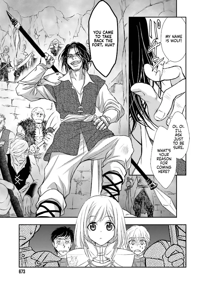 Shinigami ni Sodaterareta Shoujo wa Shikkoku no Tsurugi wo Mune ni Idaku Chapter 4 page 22 - 