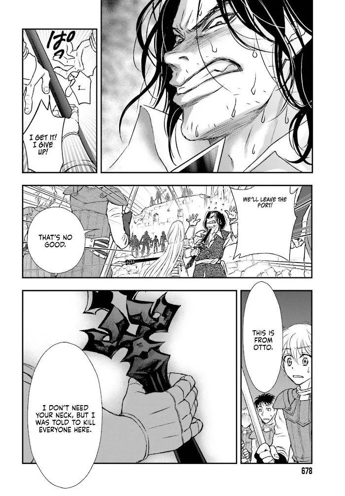 Shinigami ni Sodaterareta Shoujo wa Shikkoku no Tsurugi wo Mune ni Idaku Chapter 4 page 27 - 