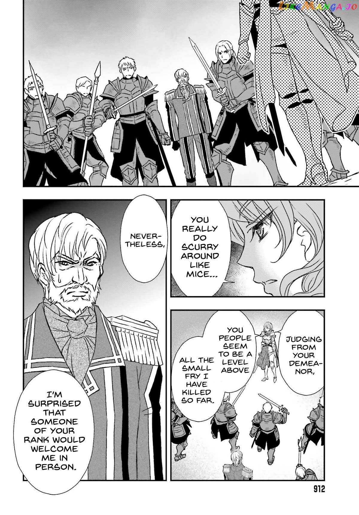 Shinigami ni Sodaterareta Shoujo wa Shikkoku no Tsurugi wo Mune ni Idaku Chapter 44 page 14 - 