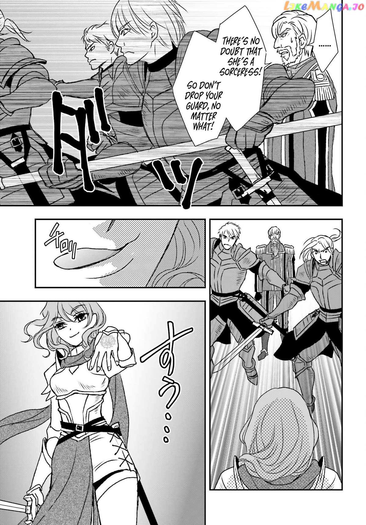 Shinigami ni Sodaterareta Shoujo wa Shikkoku no Tsurugi wo Mune ni Idaku Chapter 44 page 19 - 
