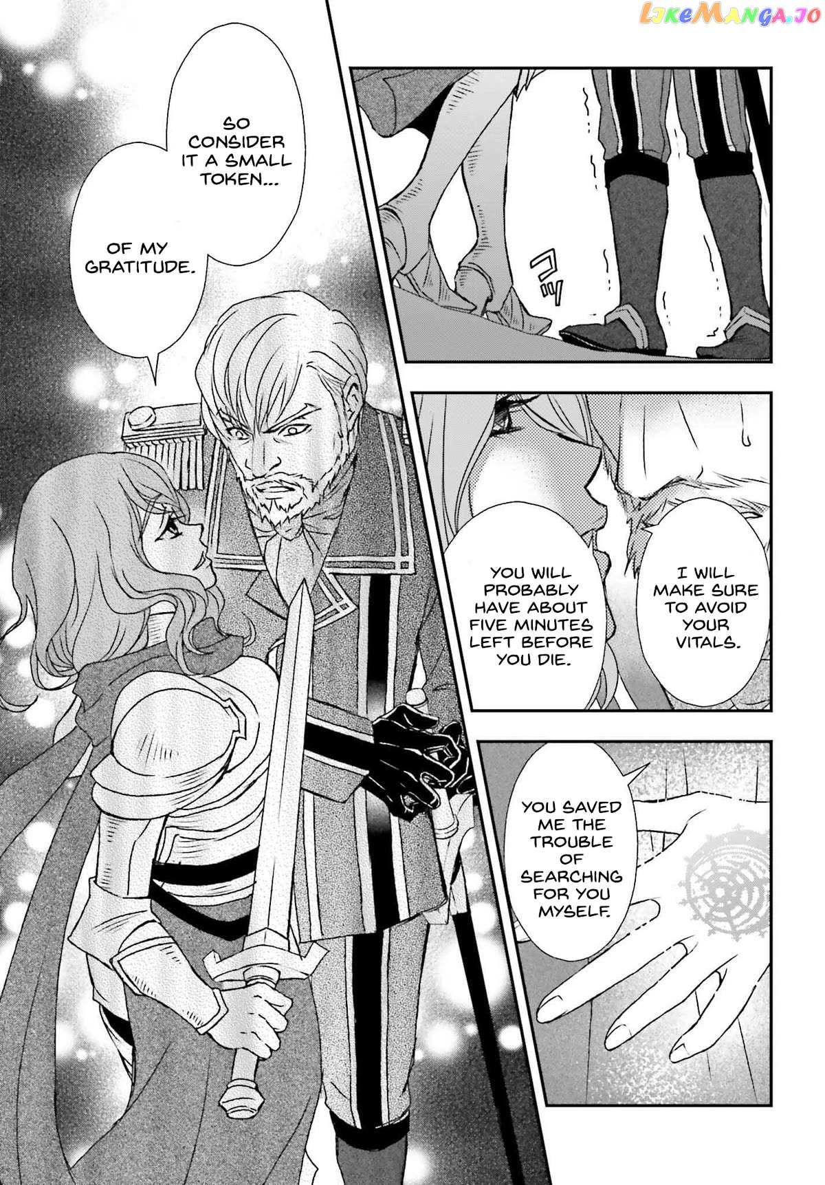 Shinigami ni Sodaterareta Shoujo wa Shikkoku no Tsurugi wo Mune ni Idaku Chapter 44 page 23 - 