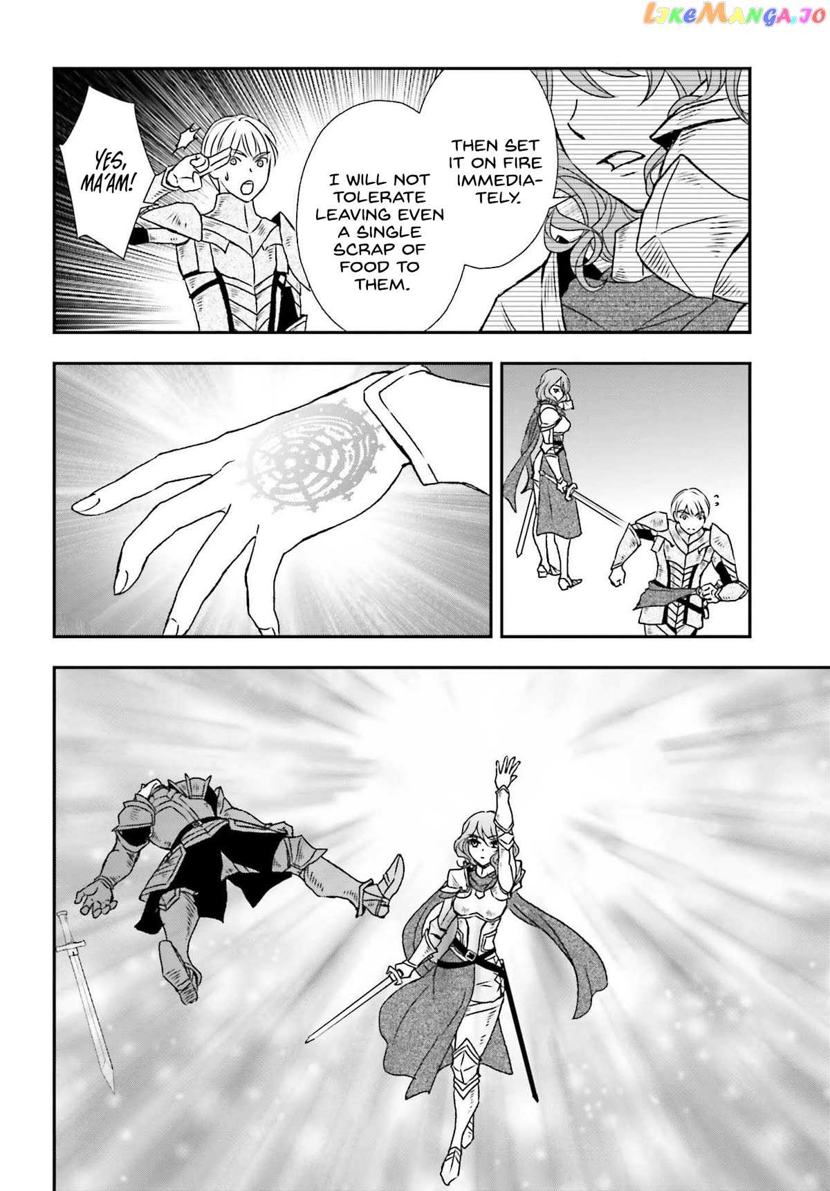 Shinigami ni Sodaterareta Shoujo wa Shikkoku no Tsurugi wo Mune ni Idaku Chapter 44 page 4 - 