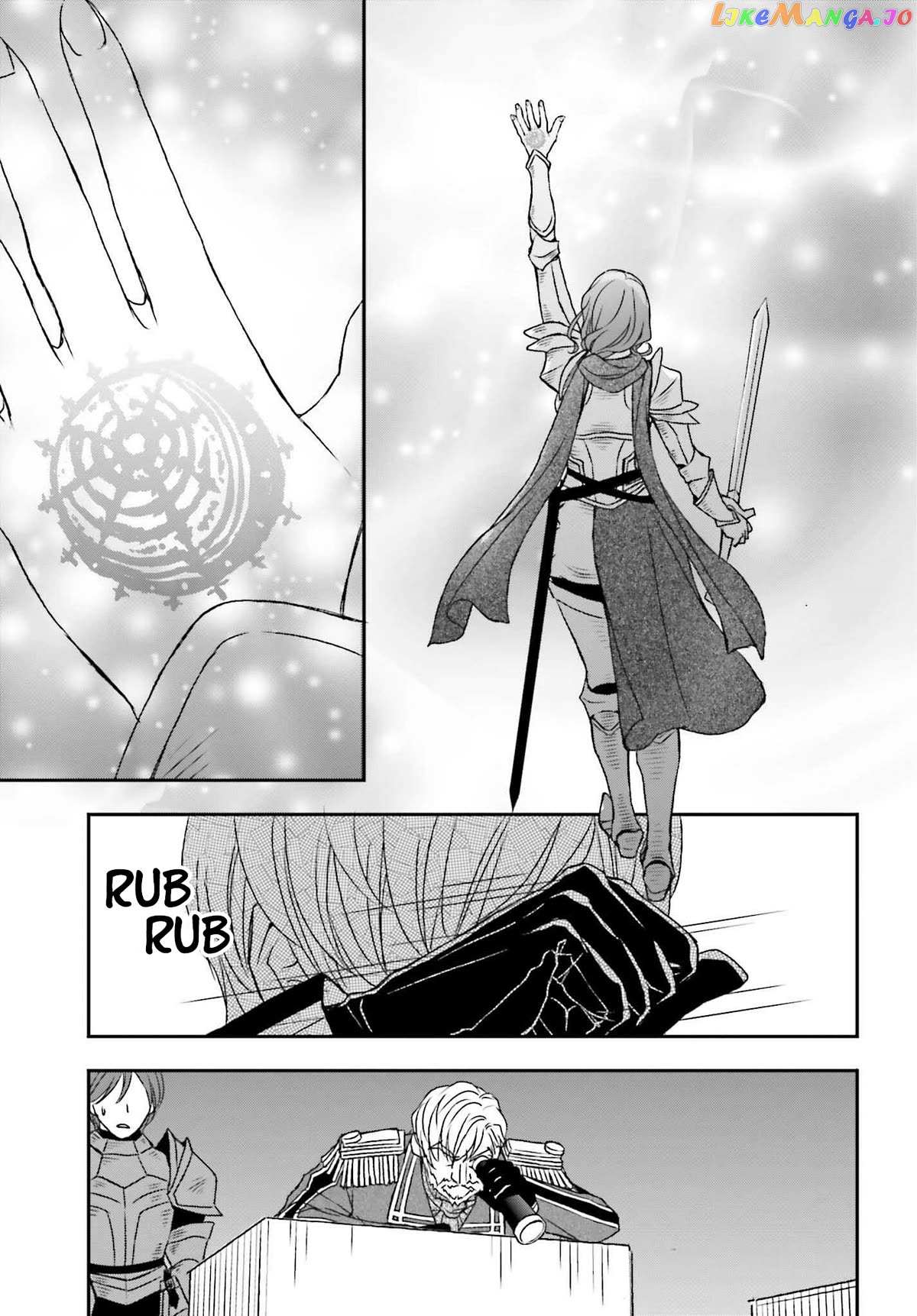 Shinigami ni Sodaterareta Shoujo wa Shikkoku no Tsurugi wo Mune ni Idaku Chapter 44 page 9 - 