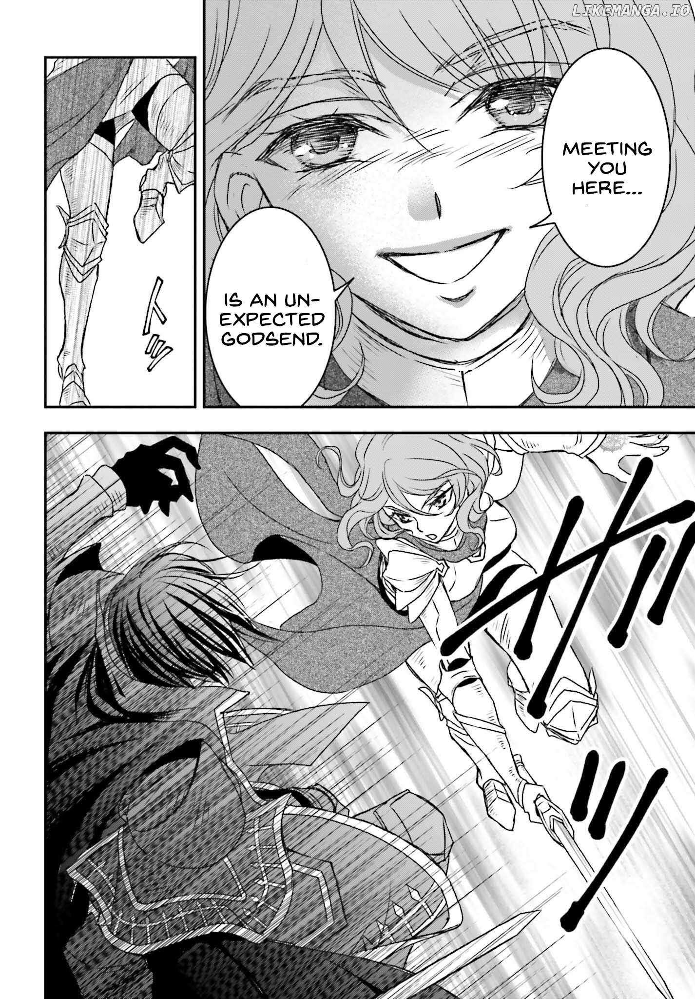 Shinigami ni Sodaterareta Shoujo wa Shikkoku no Tsurugi wo Mune ni Idaku Chapter 45 page 15 - 
