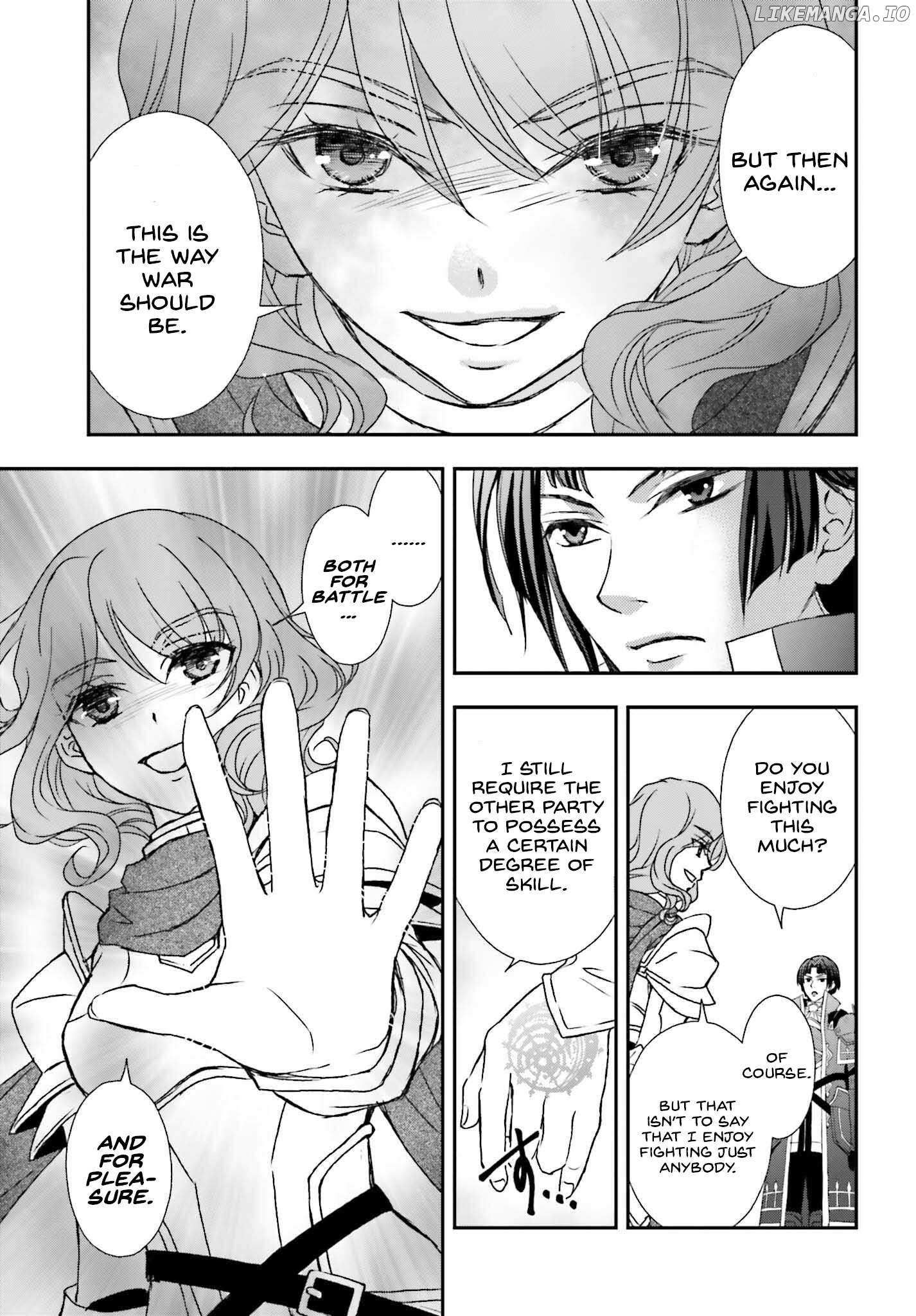 Shinigami ni Sodaterareta Shoujo wa Shikkoku no Tsurugi wo Mune ni Idaku Chapter 45 page 20 - 