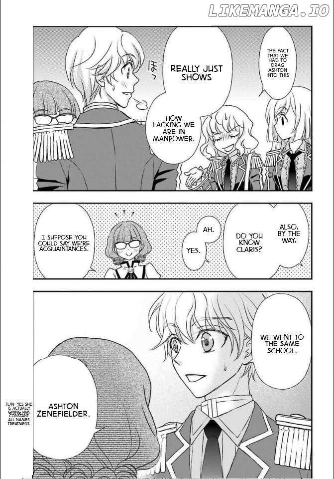 Shinigami ni Sodaterareta Shoujo wa Shikkoku no Tsurugi wo Mune ni Idaku Chapter 46 page 26 - 