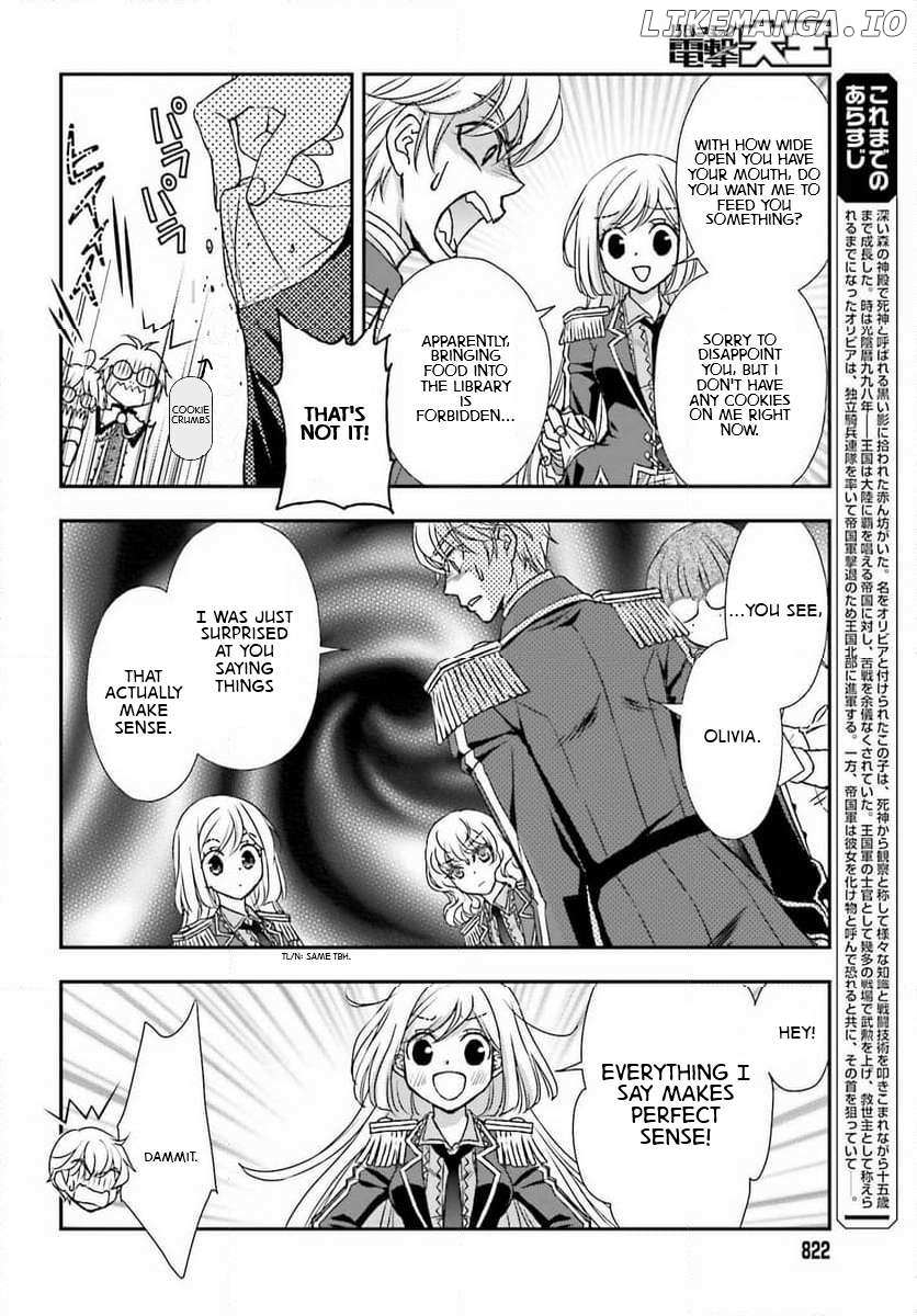 Shinigami ni Sodaterareta Shoujo wa Shikkoku no Tsurugi wo Mune ni Idaku Chapter 47 page 7 - 