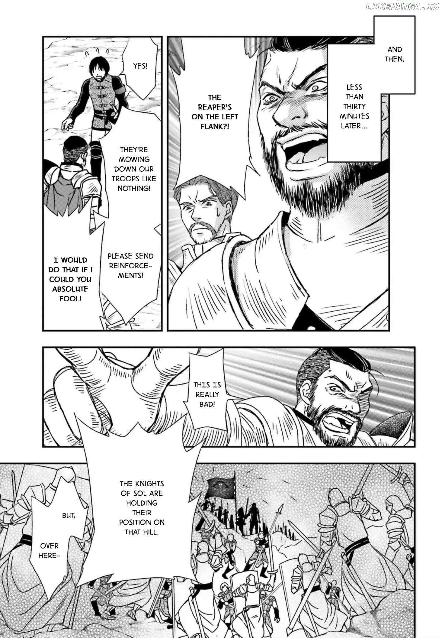 Shinigami ni Sodaterareta Shoujo wa Shikkoku no Tsurugi wo Mune ni Idaku Chapter 52 page 11 - 