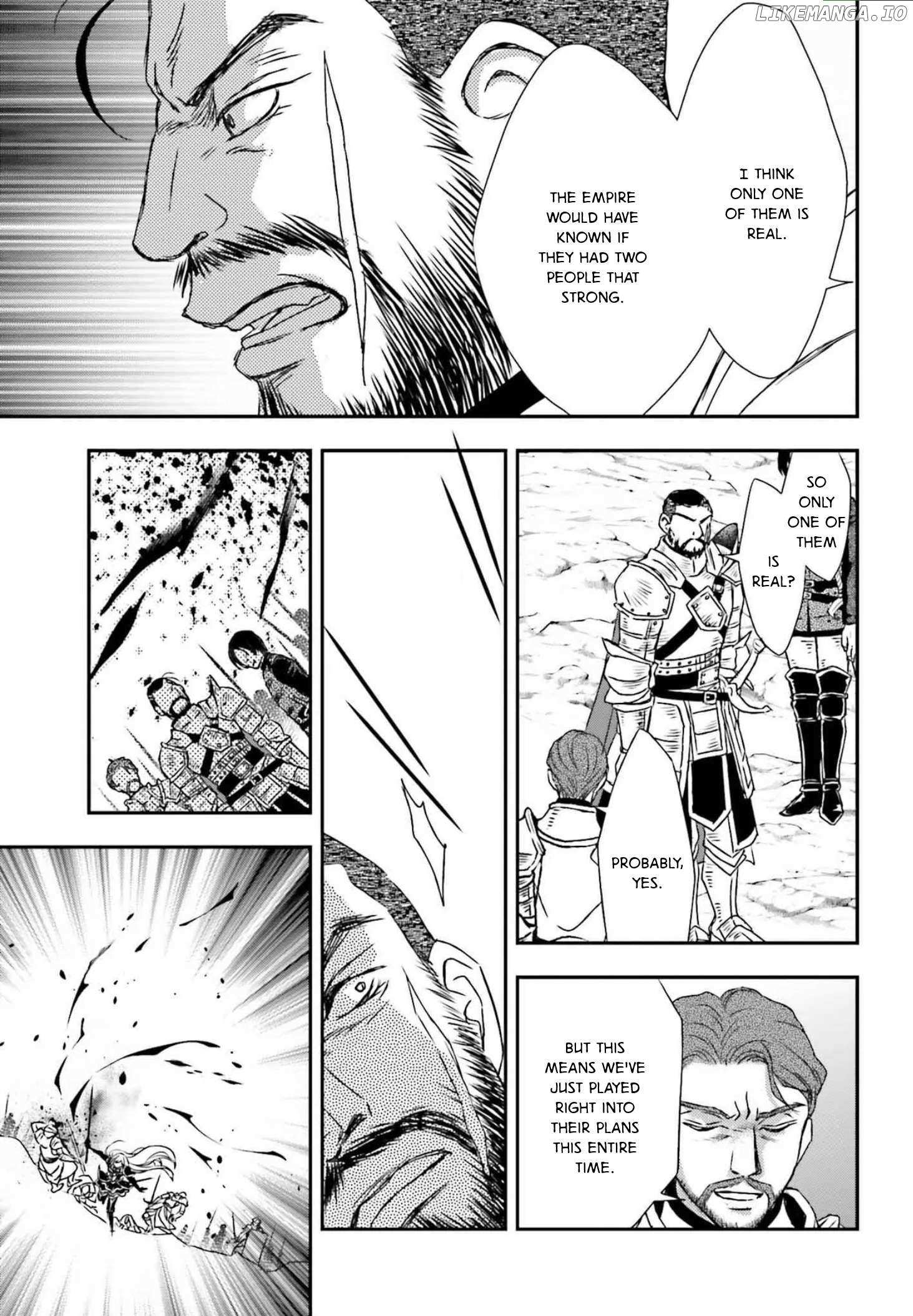 Shinigami ni Sodaterareta Shoujo wa Shikkoku no Tsurugi wo Mune ni Idaku Chapter 52 page 13 - 