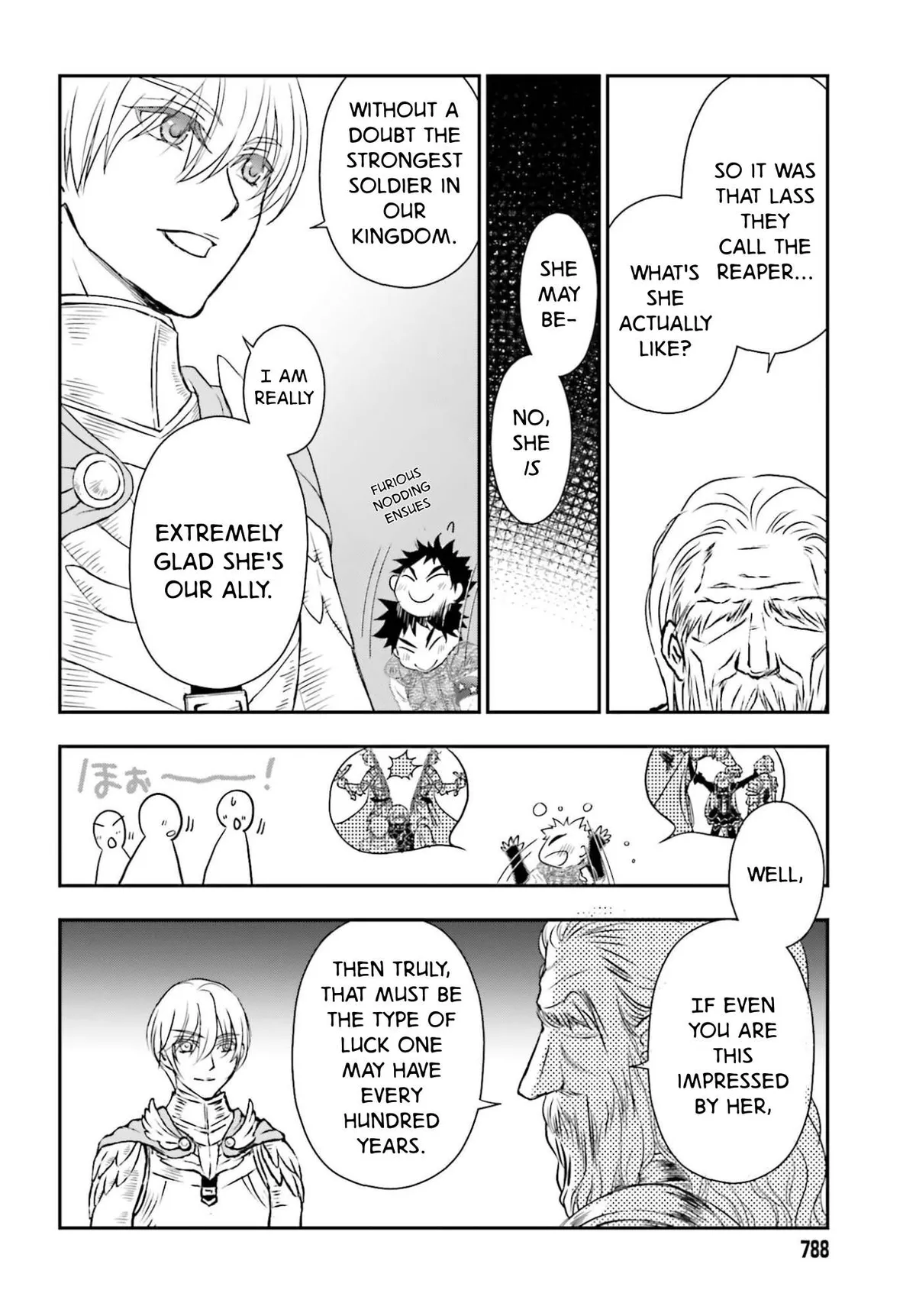 Shinigami ni Sodaterareta Shoujo wa Shikkoku no Tsurugi wo Mune ni Idaku Chapter 55.2 page 16 - 