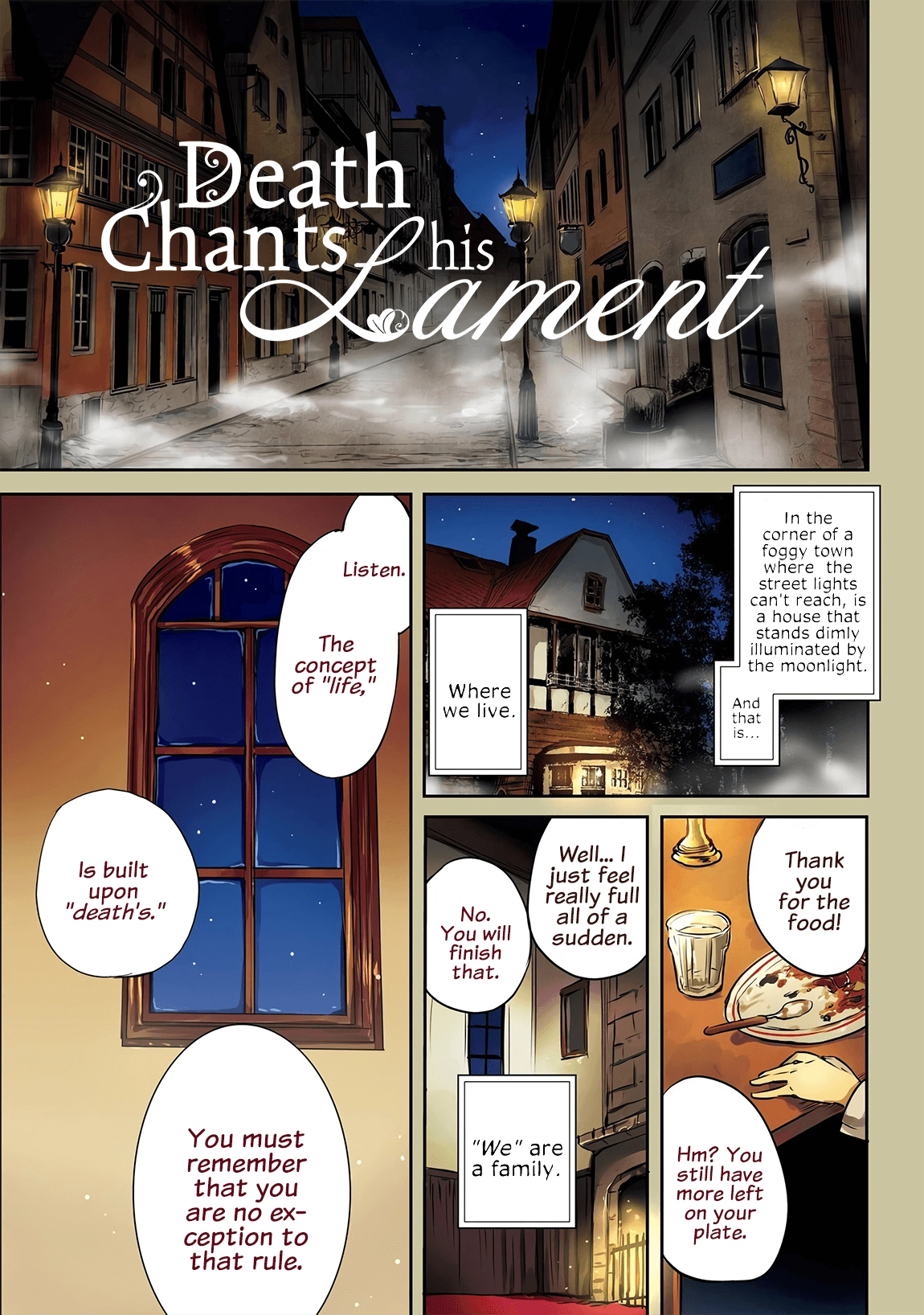 Shinigami no Lament Chapter 0 page 2 - 