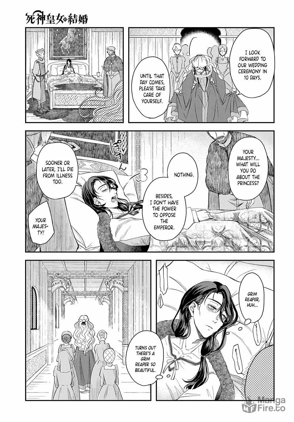 Shinigami Oujo no Kekkon Chapter 1 page 12 - 