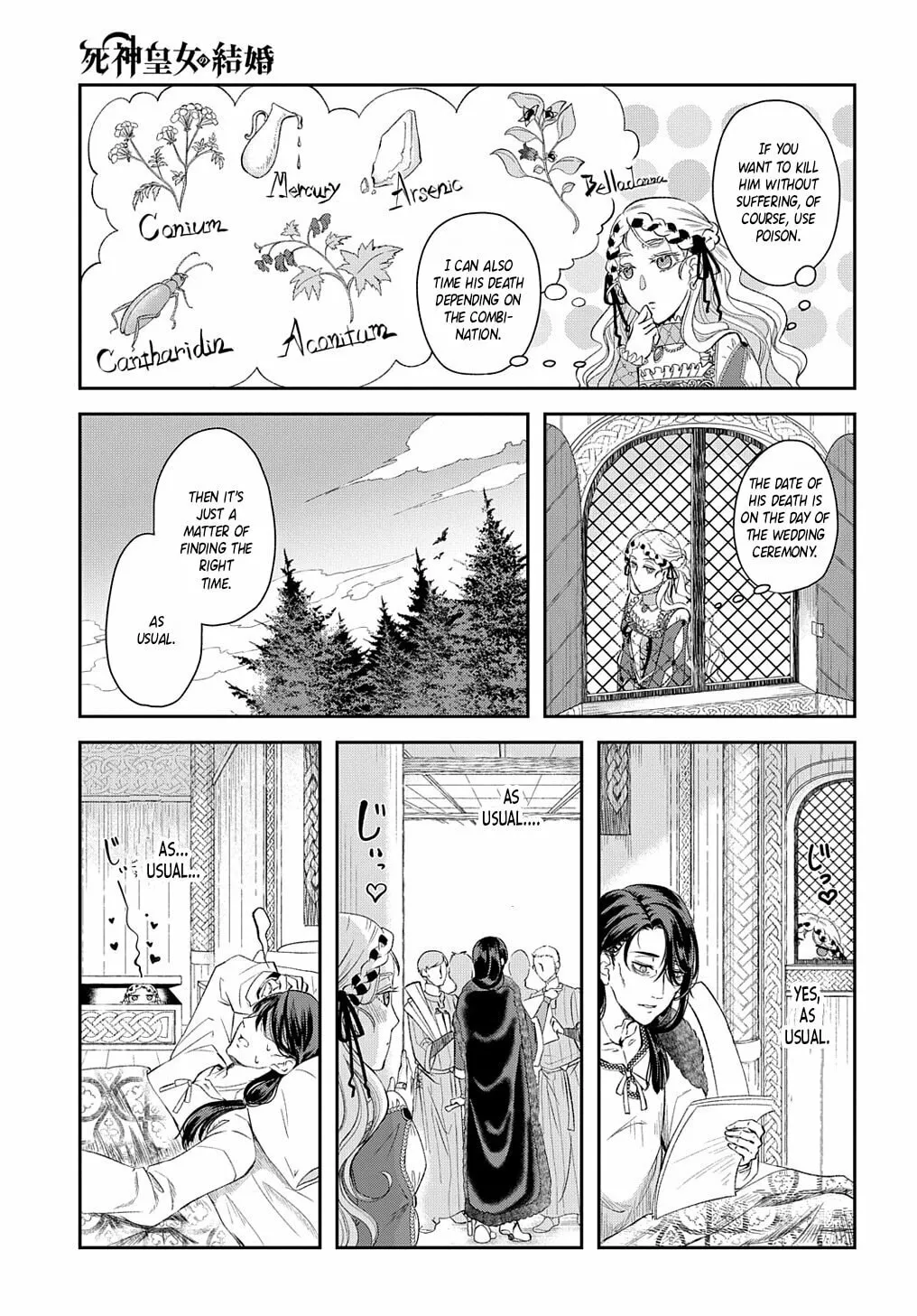 Shinigami Oujo no Kekkon Chapter 1 page 14 - 