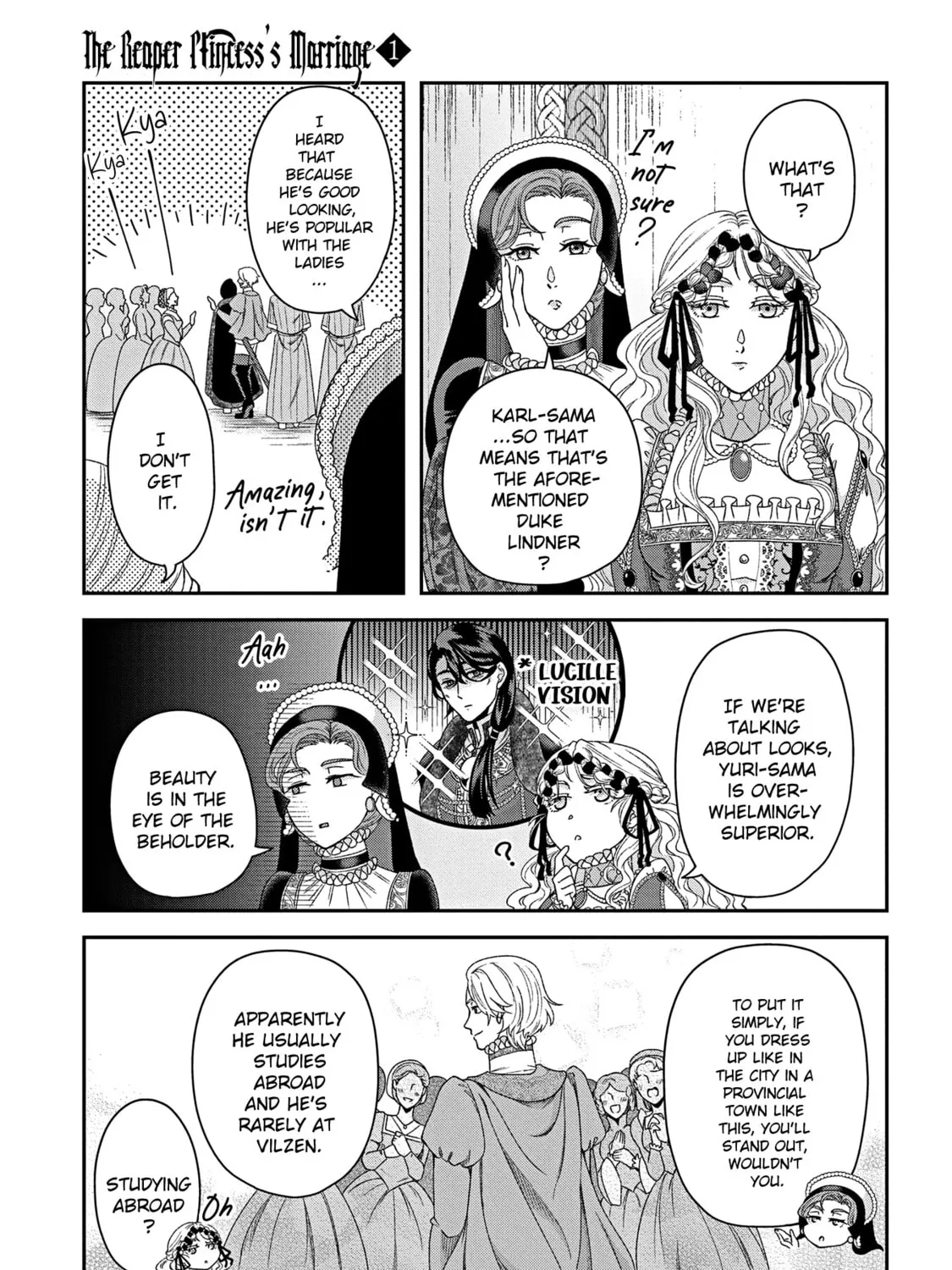 Shinigami Oujo no Kekkon Chapter 4 page 12 - 