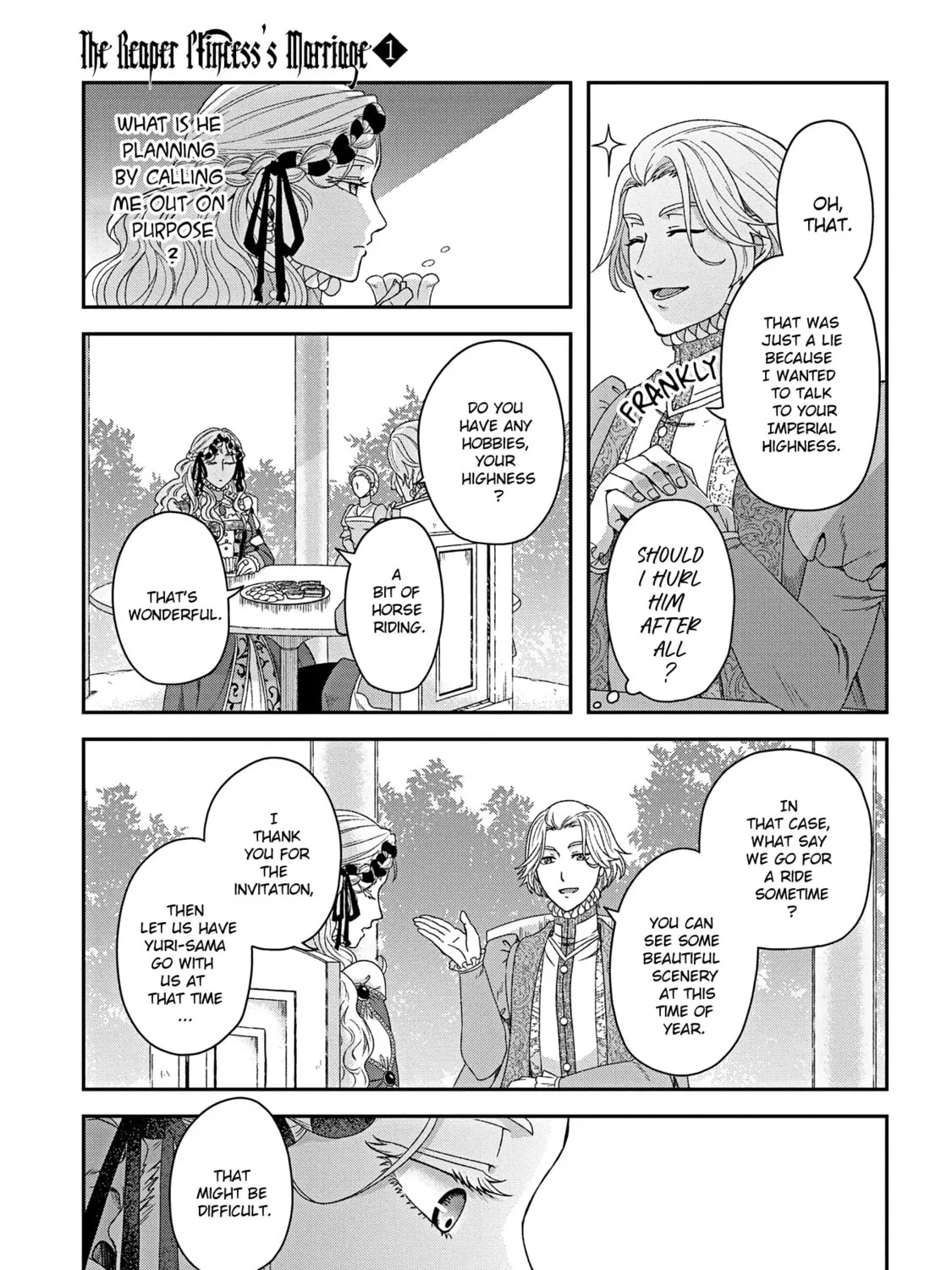 Shinigami Oujo no Kekkon Chapter 4 page 32 - 