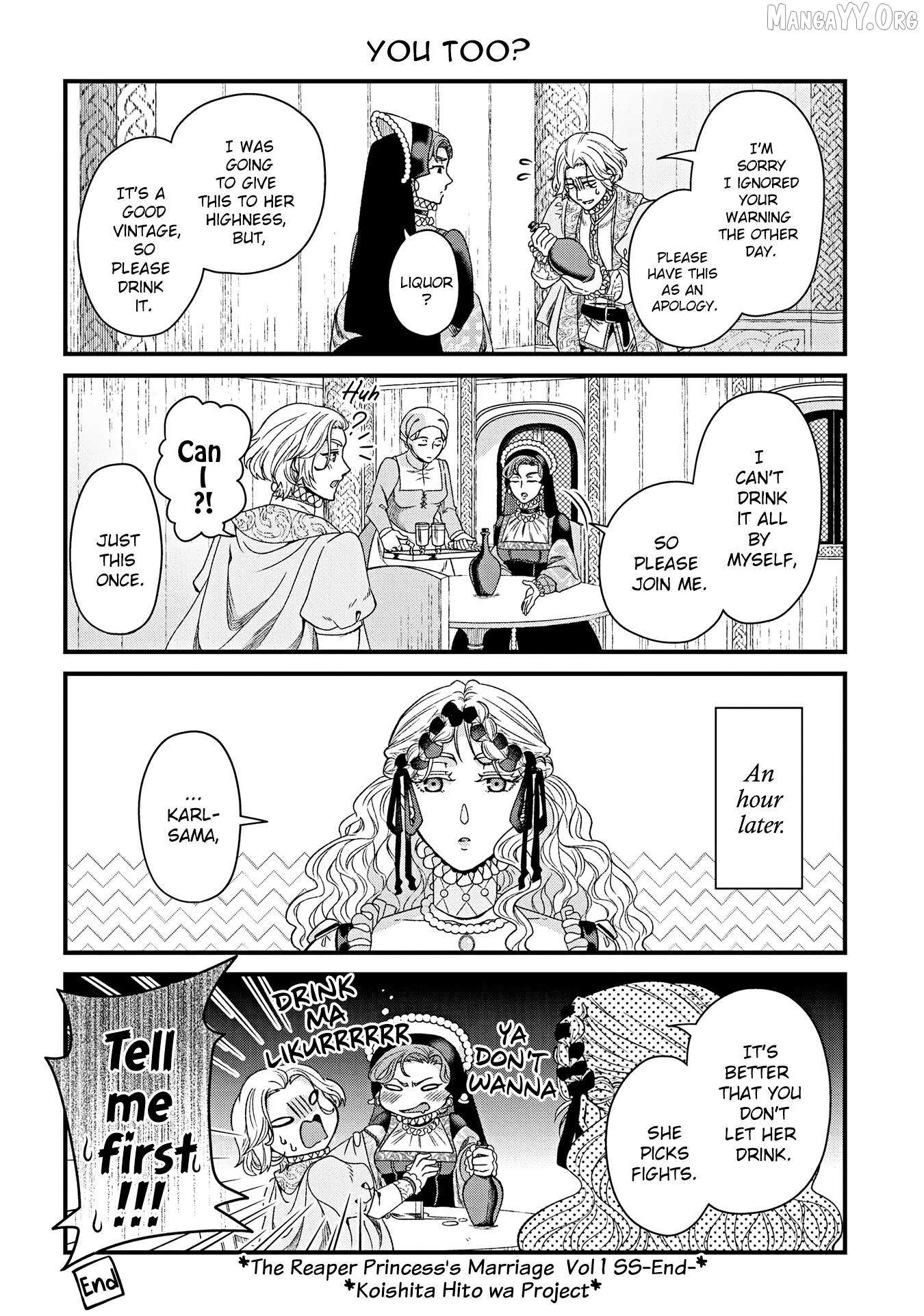 Shinigami Oujo no Kekkon Chapter 5.5 page 11 - 