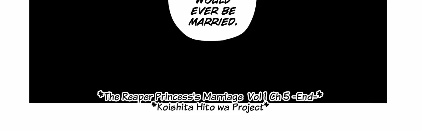 Shinigami Oujo no Kekkon Chapter 5 page 77 - 