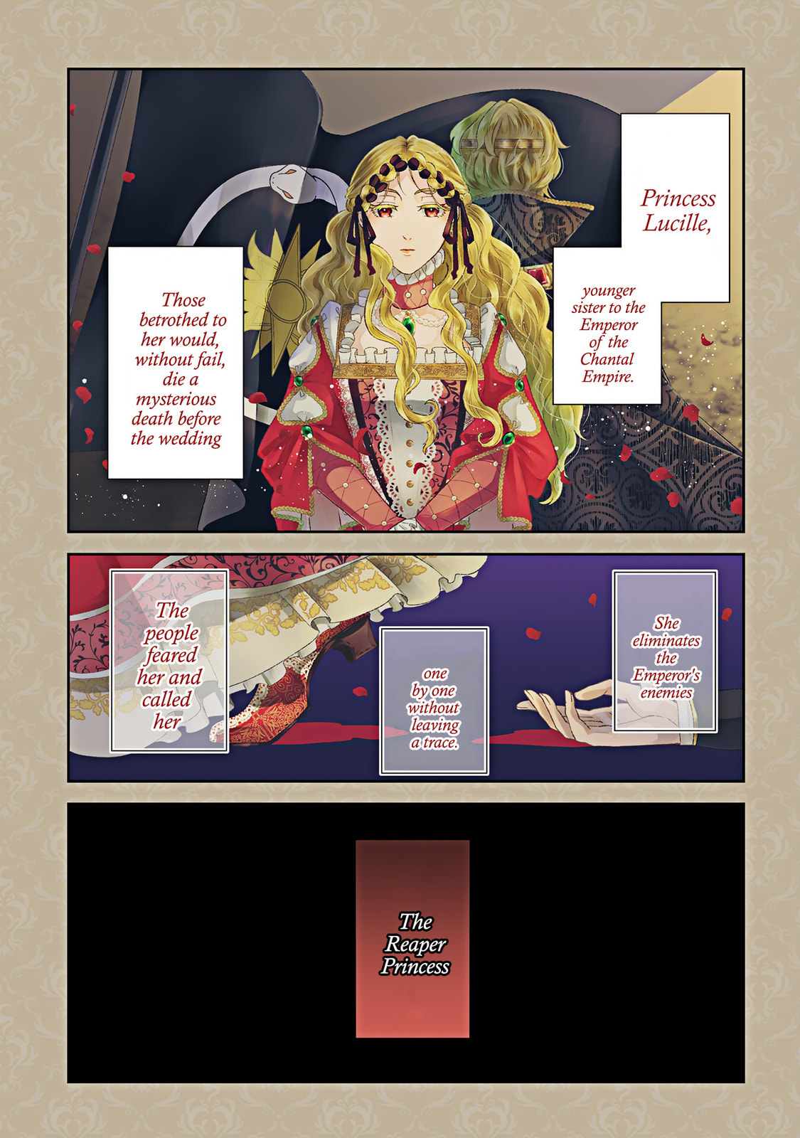 Shinigami Oujo no Kekkon Chapter 6 page 4 - 