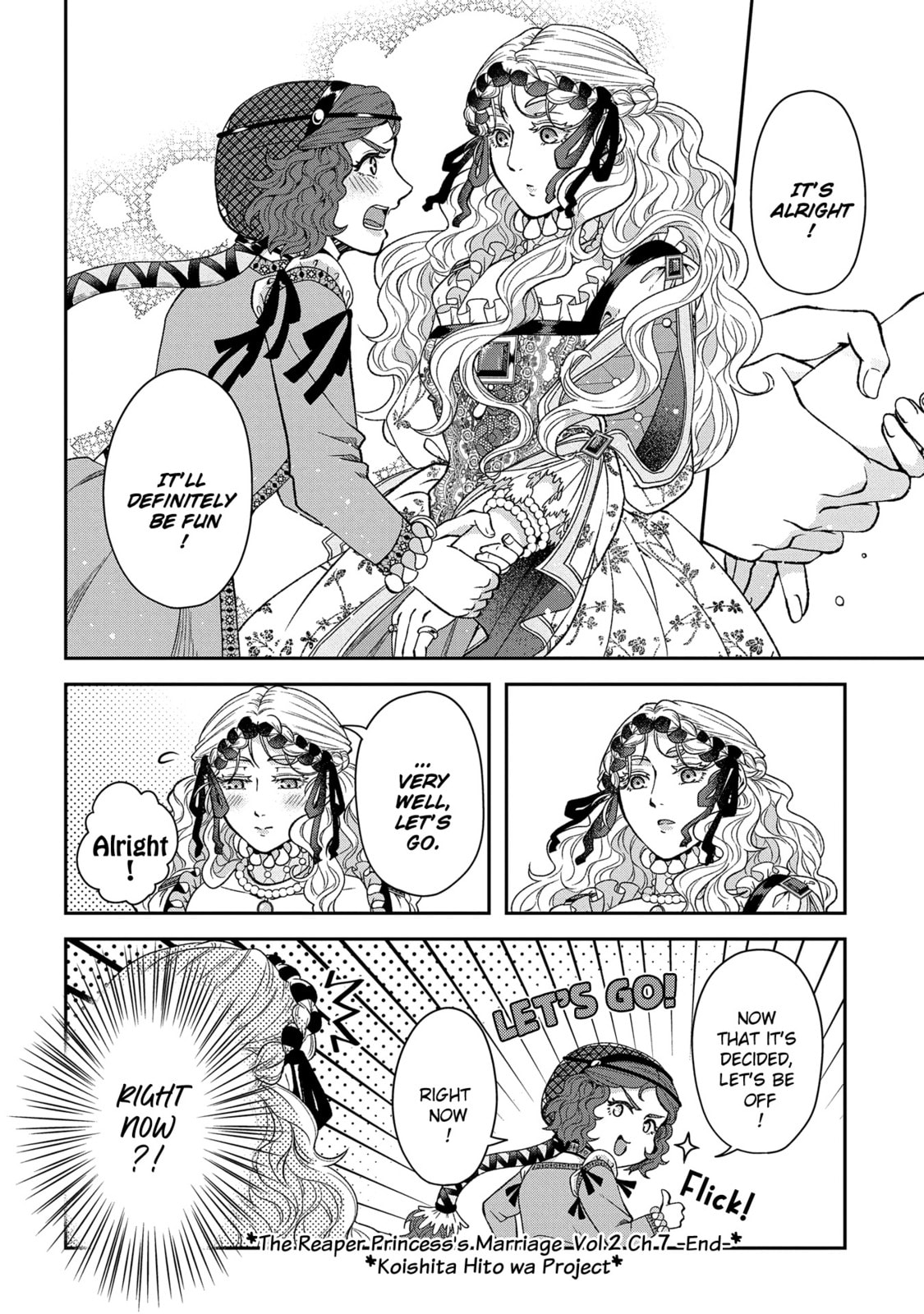 Shinigami Oujo no Kekkon Chapter 7 page 30 - 