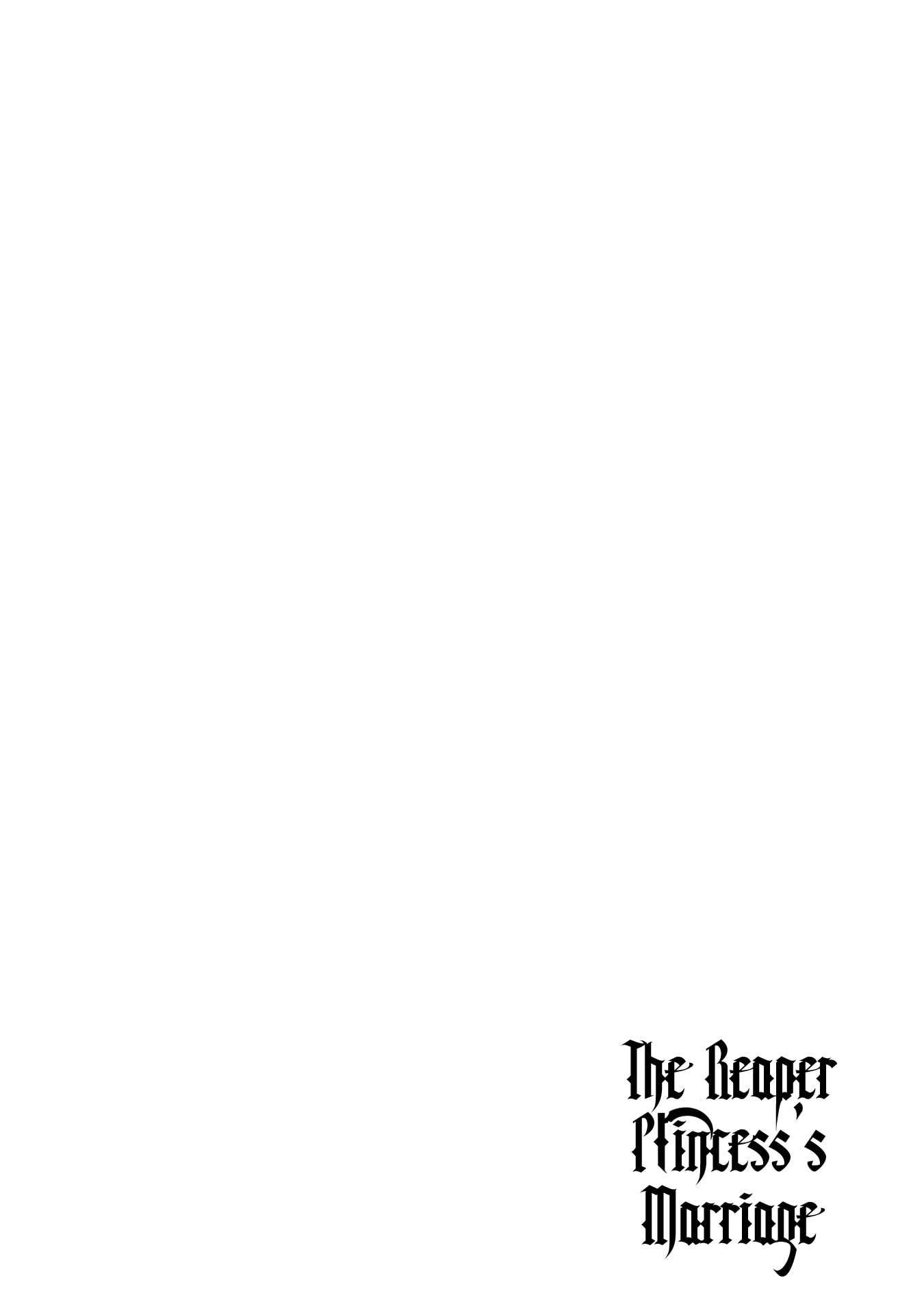 Shinigami Oujo no Kekkon Chapter 8 page 2 - 