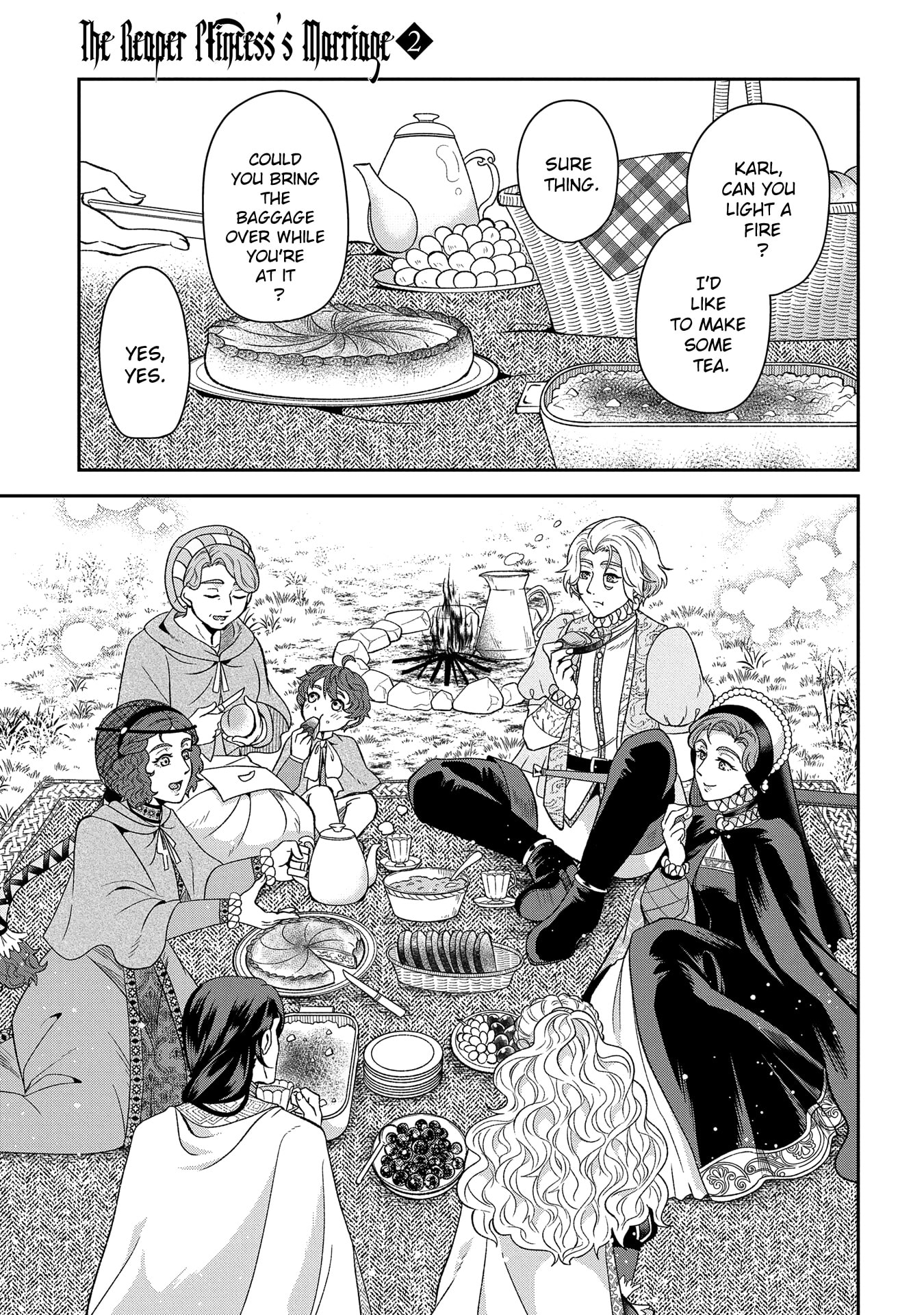 Shinigami Oujo no Kekkon Chapter 8 page 15 - 