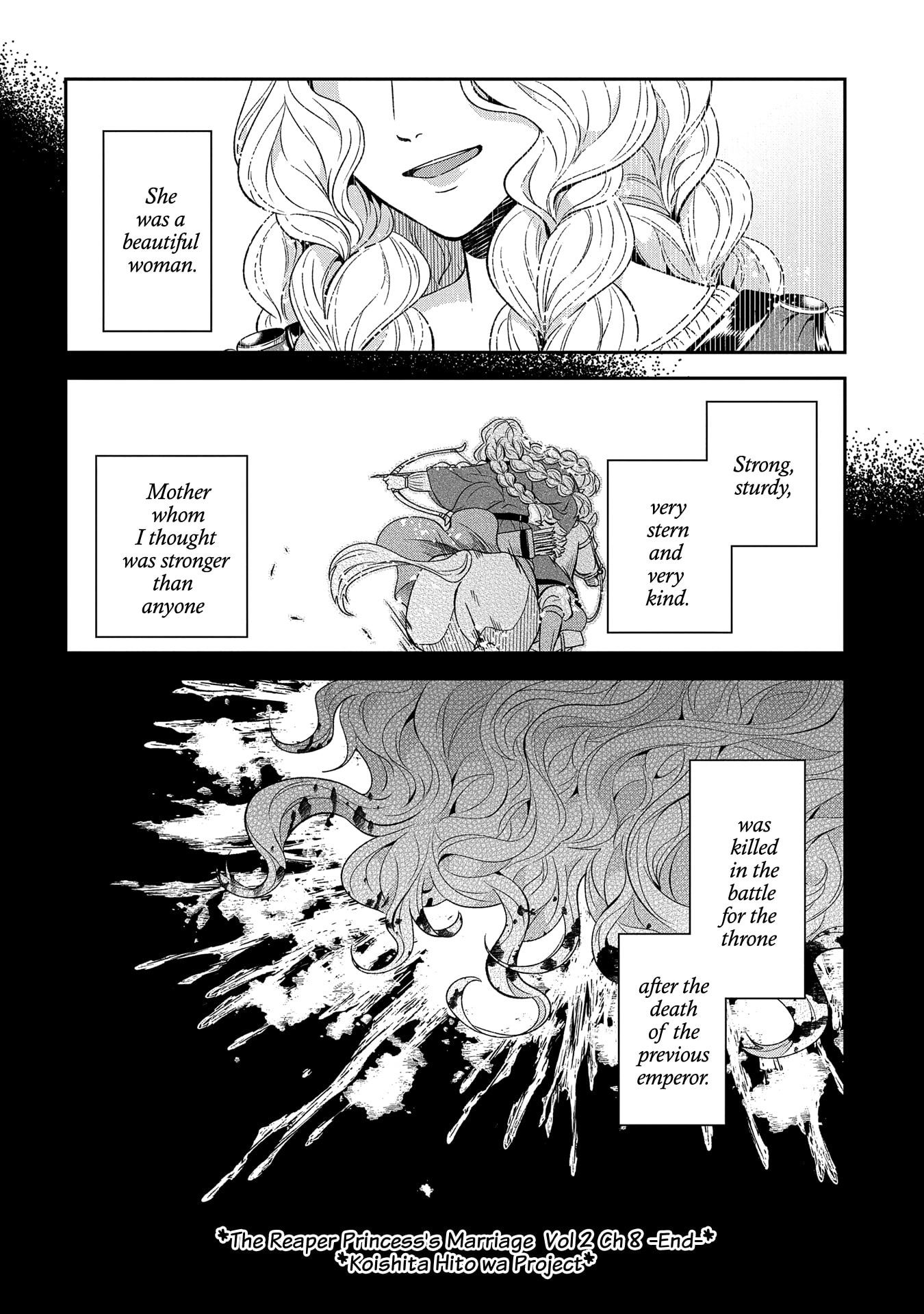 Shinigami Oujo no Kekkon Chapter 8 page 28 - 