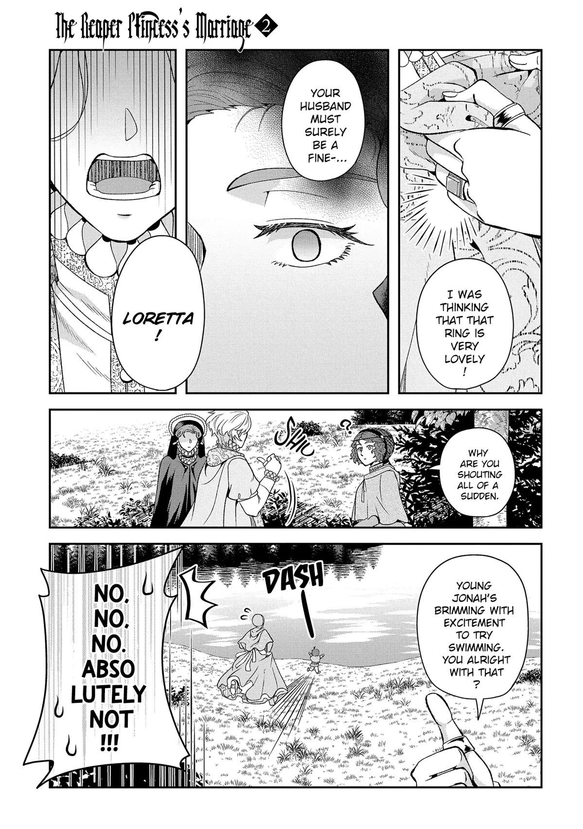 Shinigami Oujo no Kekkon Chapter 9 page 21 - 