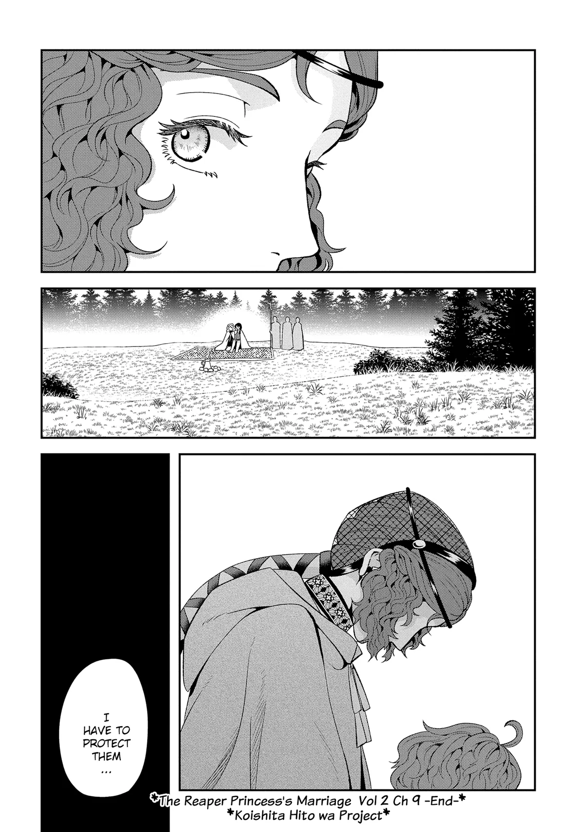Shinigami Oujo no Kekkon Chapter 9 page 28 - 