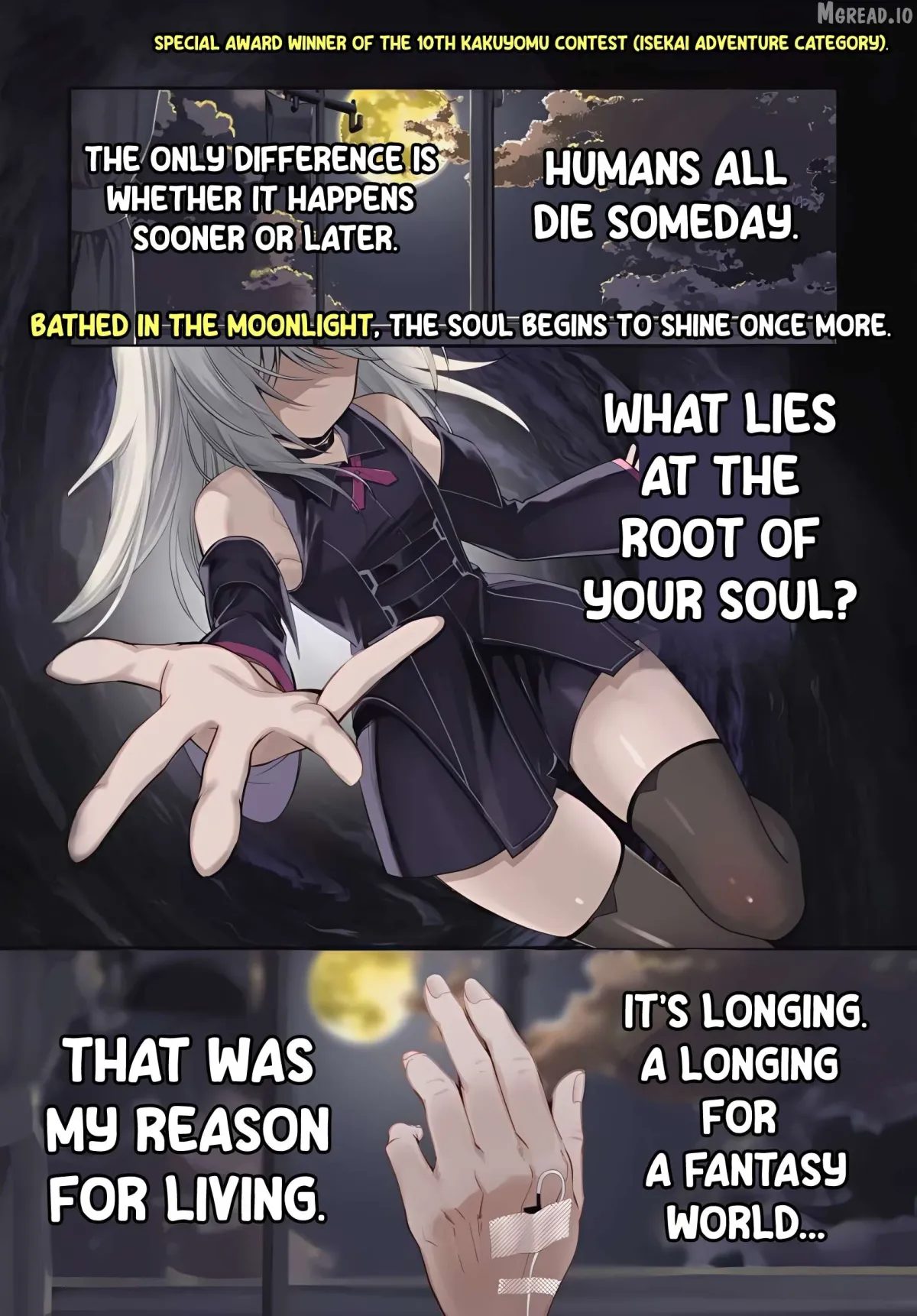 Shinigami Shōjo Wa Kage Kara Oshi O Nagametai —Akuyaku Ni TS Tensei Shita Kedo, Kossori Gensaku Kyara O Kansatsu Ni Ikimasu!— Chapter 1 page 1 - 
