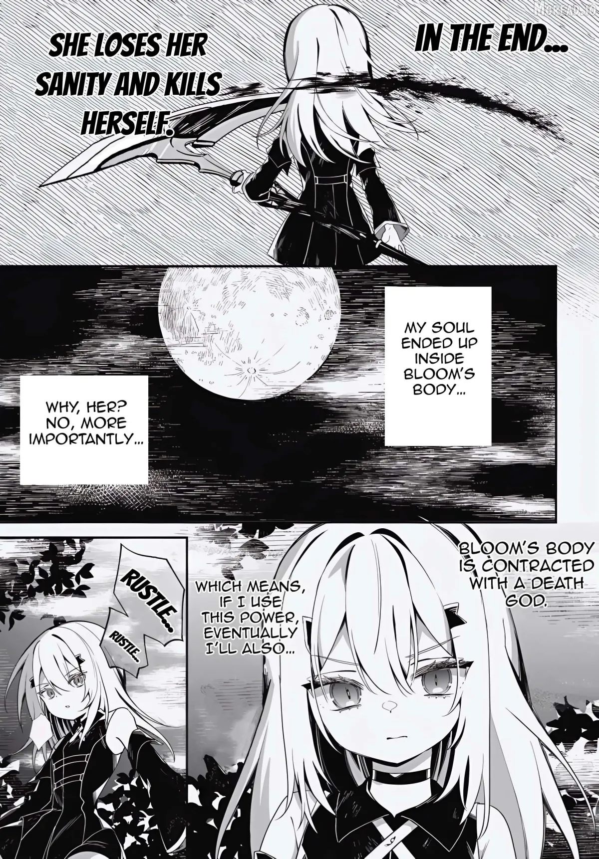 Shinigami Shōjo Wa Kage Kara Oshi O Nagametai —Akuyaku Ni TS Tensei Shita Kedo, Kossori Gensaku Kyara O Kansatsu Ni Ikimasu!— Chapter 1 page 15 - 