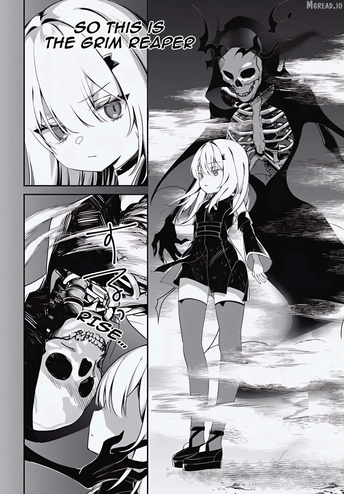 Shinigami Shōjo Wa Kage Kara Oshi O Nagametai —Akuyaku Ni TS Tensei Shita Kedo, Kossori Gensaku Kyara O Kansatsu Ni Ikimasu!— Chapter 1 page 20 - 