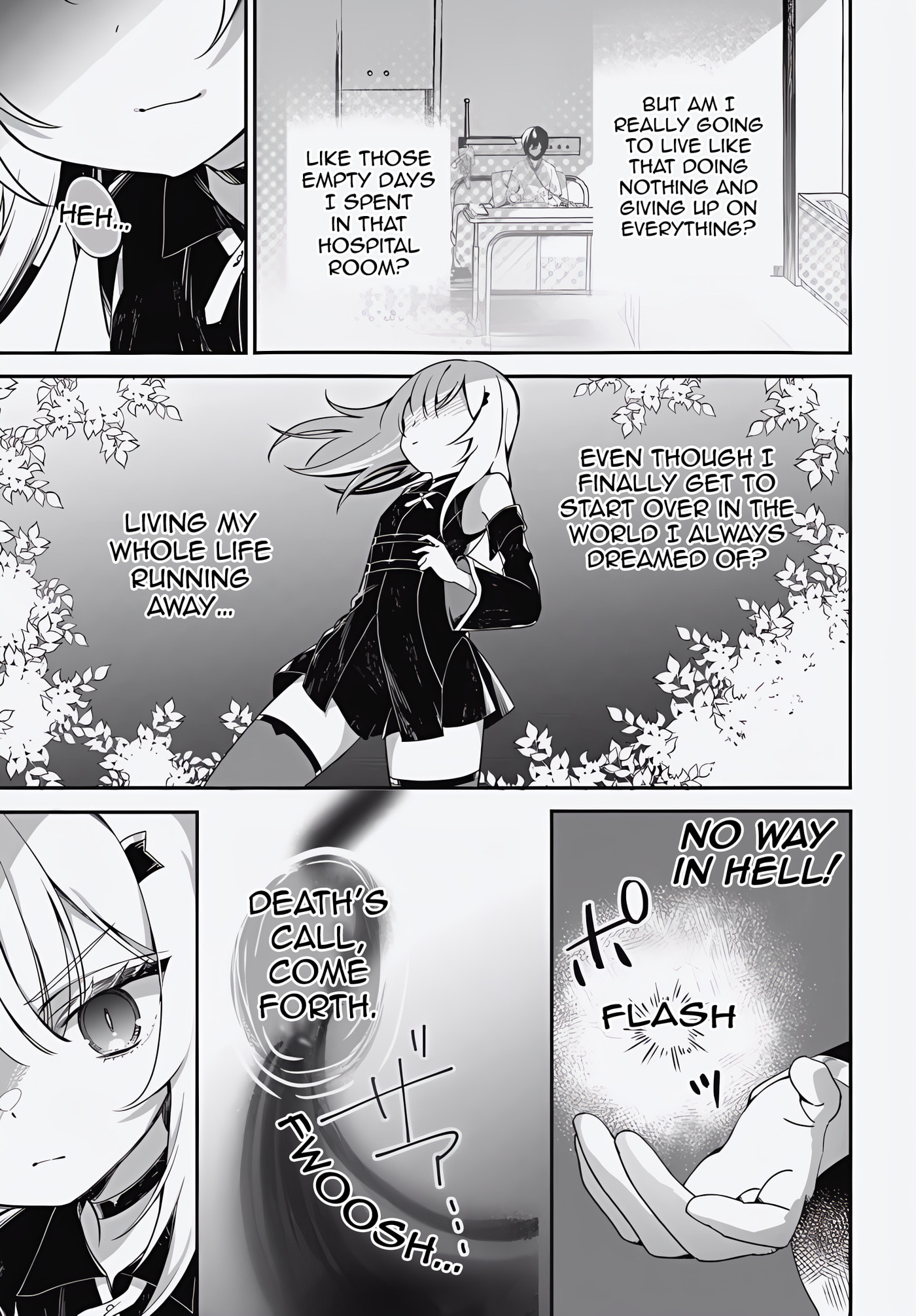 Shinigami Shoujo wa Kage kara Oshi o Nagametai: Akuyaku ni TS Tensei Shita kedo, Kossori Gensaku Chara o Kansatsu Shi ni Ikimasu! Chapter 1 page 17 - 