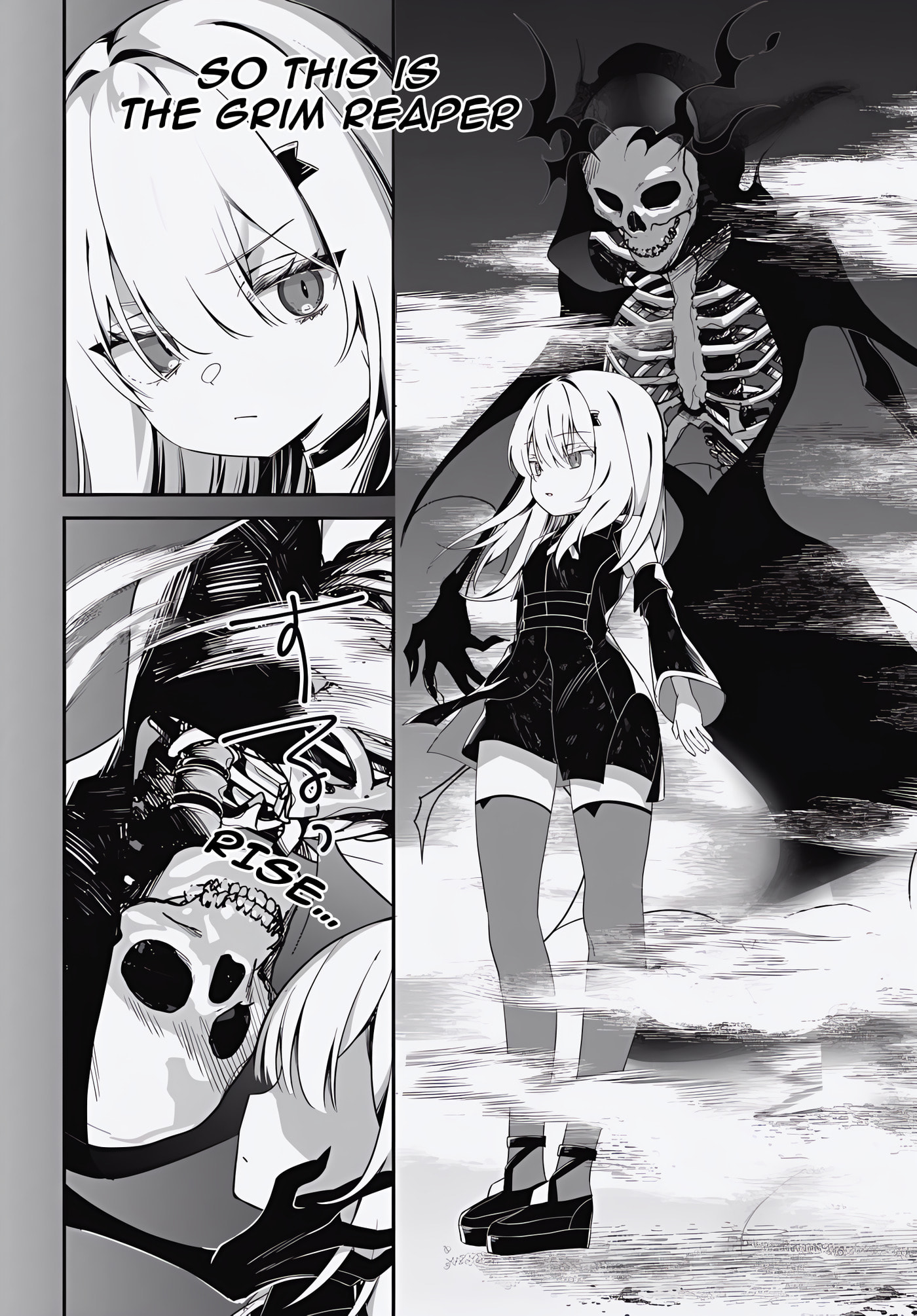 Shinigami Shoujo wa Kage kara Oshi o Nagametai: Akuyaku ni TS Tensei Shita kedo, Kossori Gensaku Chara o Kansatsu Shi ni Ikimasu! Chapter 1 page 20 - 