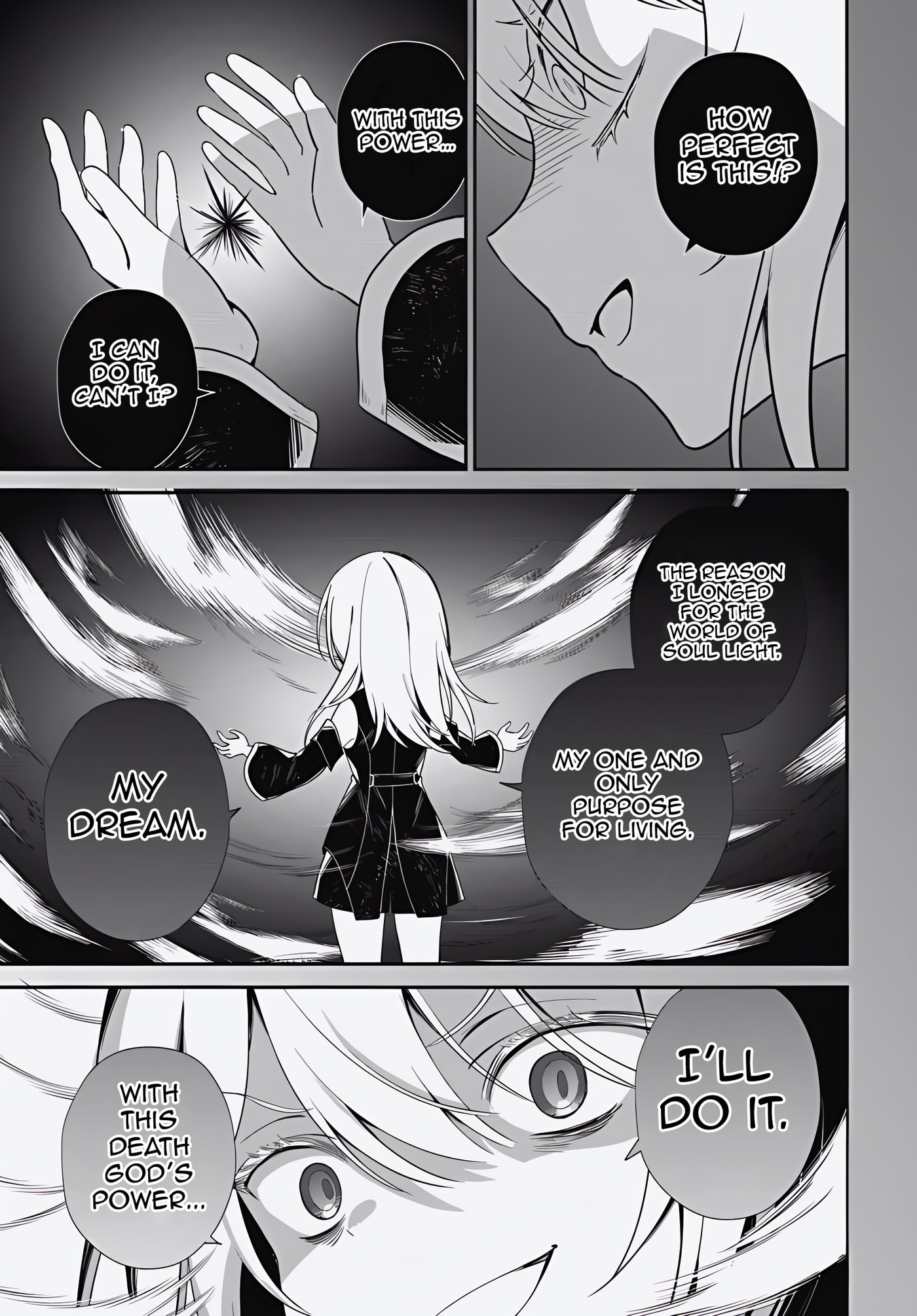 Shinigami Shoujo wa Kage kara Oshi o Nagametai: Akuyaku ni TS Tensei Shita kedo, Kossori Gensaku Chara o Kansatsu Shi ni Ikimasu! Chapter 1 page 25 - 
