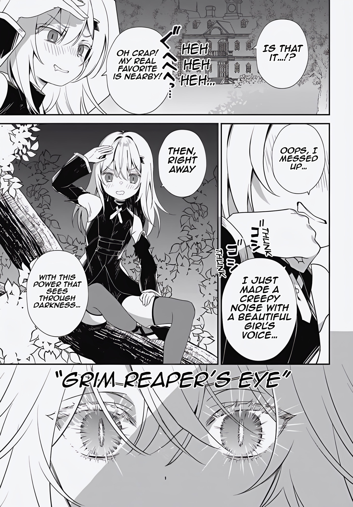 Shinigami Shoujo wa Kage kara Oshi o Nagametai: Akuyaku ni TS Tensei Shita kedo, Kossori Gensaku Chara o Kansatsu Shi ni Ikimasu! Chapter 1 page 29 - 