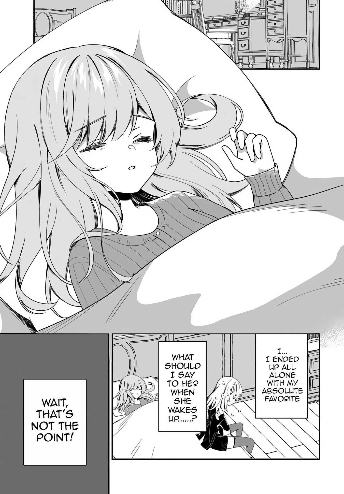 Shinigami Shoujo wa Kage kara Oshi o Nagametai: Akuyaku ni TS Tensei Shita kedo, Kossori Gensaku Chara o Kansatsu Shi ni Ikimasu! Chapter 2 page 11 - 