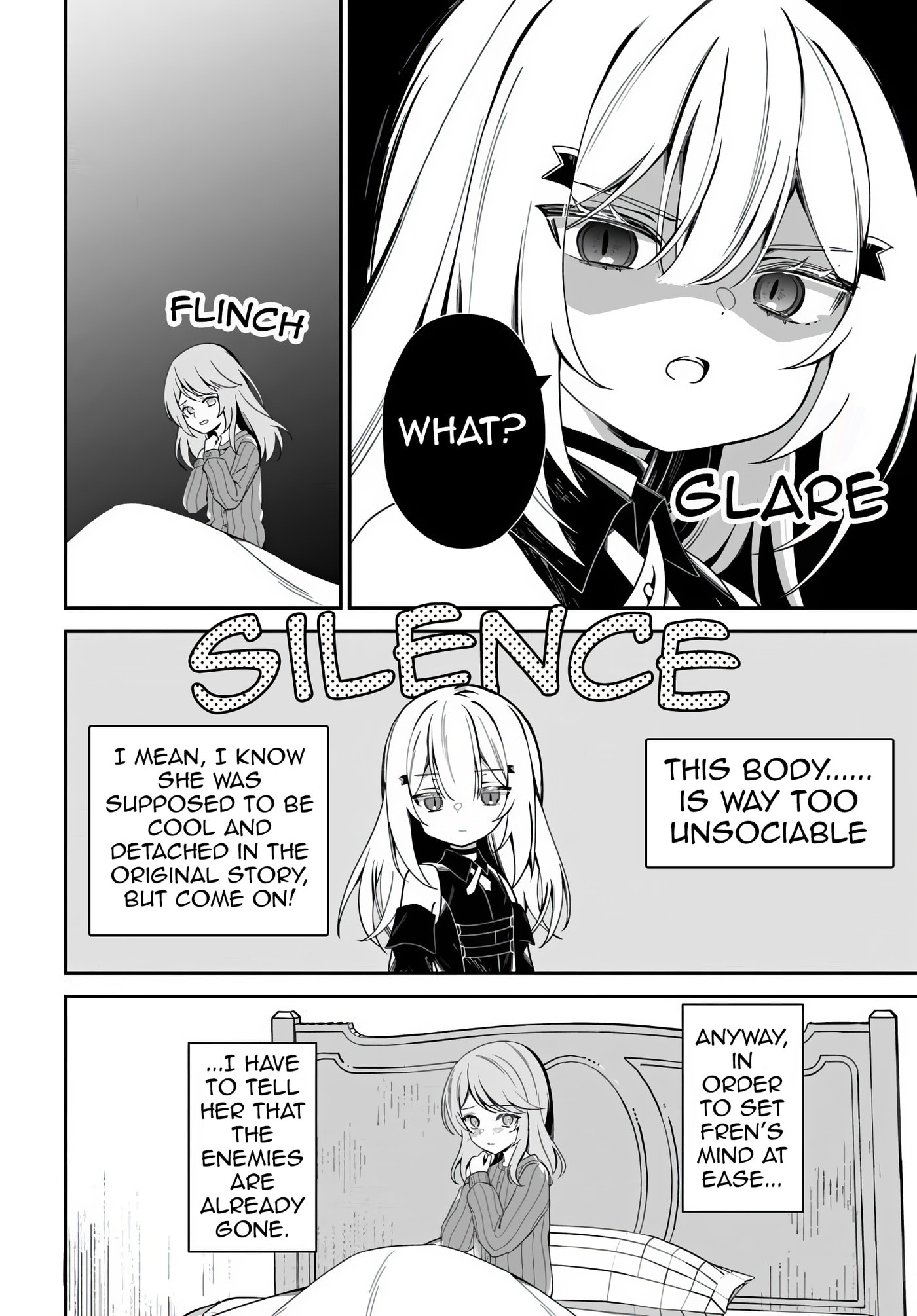 Shinigami Shoujo wa Kage kara Oshi o Nagametai: Akuyaku ni TS Tensei Shita kedo, Kossori Gensaku Chara o Kansatsu Shi ni Ikimasu! Chapter 2 page 14 - 