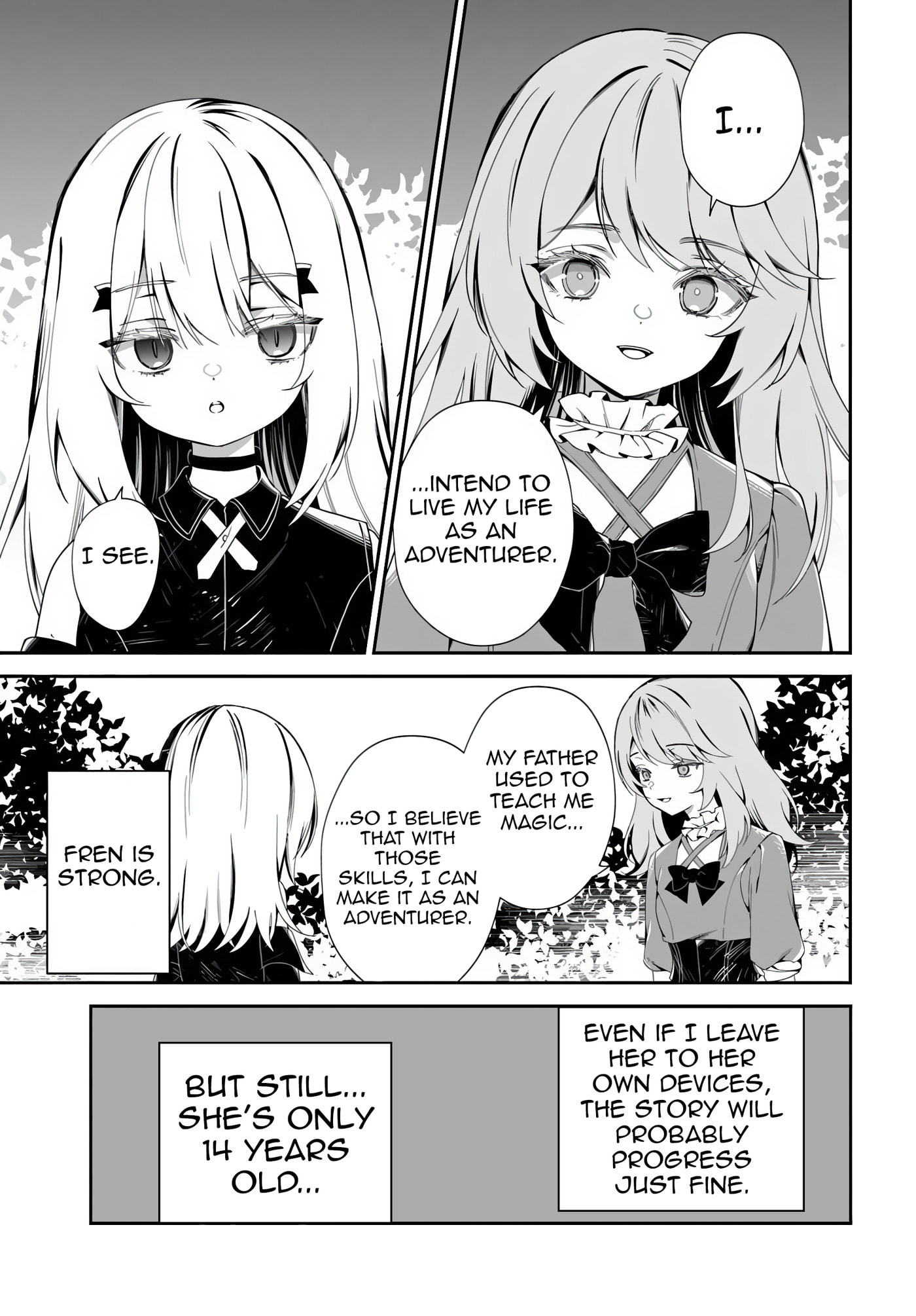 Shinigami Shoujo wa Kage kara Oshi o Nagametai: Akuyaku ni TS Tensei Shita kedo, Kossori Gensaku Chara o Kansatsu Shi ni Ikimasu! Chapter 2 page 23 - 