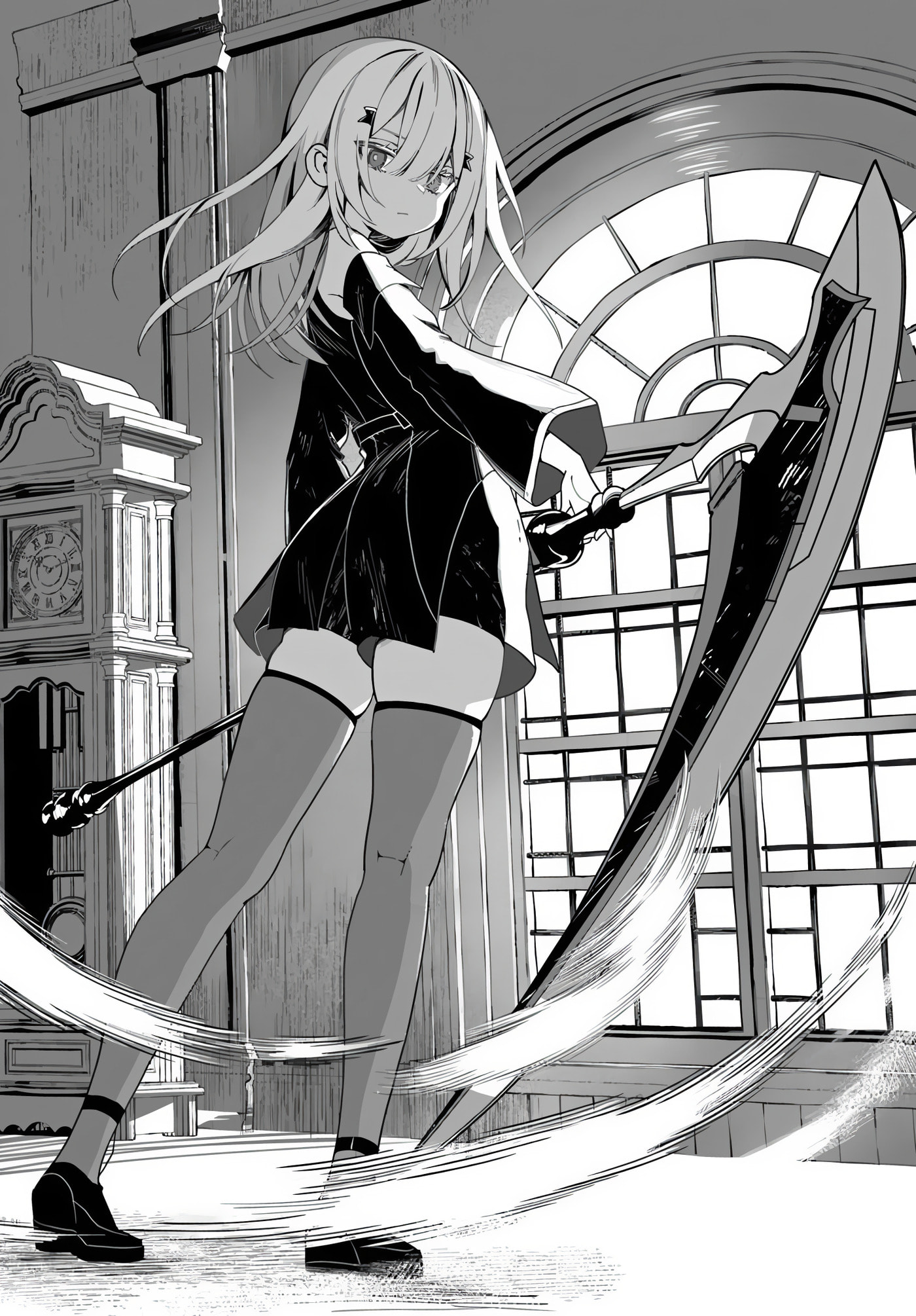Shinigami Shoujo wa Kage kara Oshi o Nagametai: Akuyaku ni TS Tensei Shita kedo, Kossori Gensaku Chara o Kansatsu Shi ni Ikimasu! Chapter 2 page 6 - 