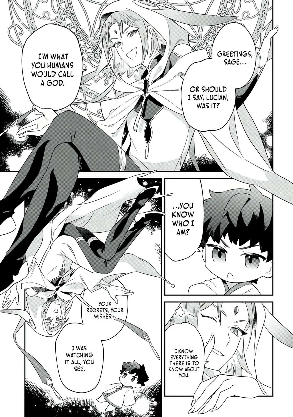 Shiniki no Mahoutsukai - Shin ni Aisareta Rakudaisei wa Mahou Gakuin e Kayou Chapter 1 page 7 - 