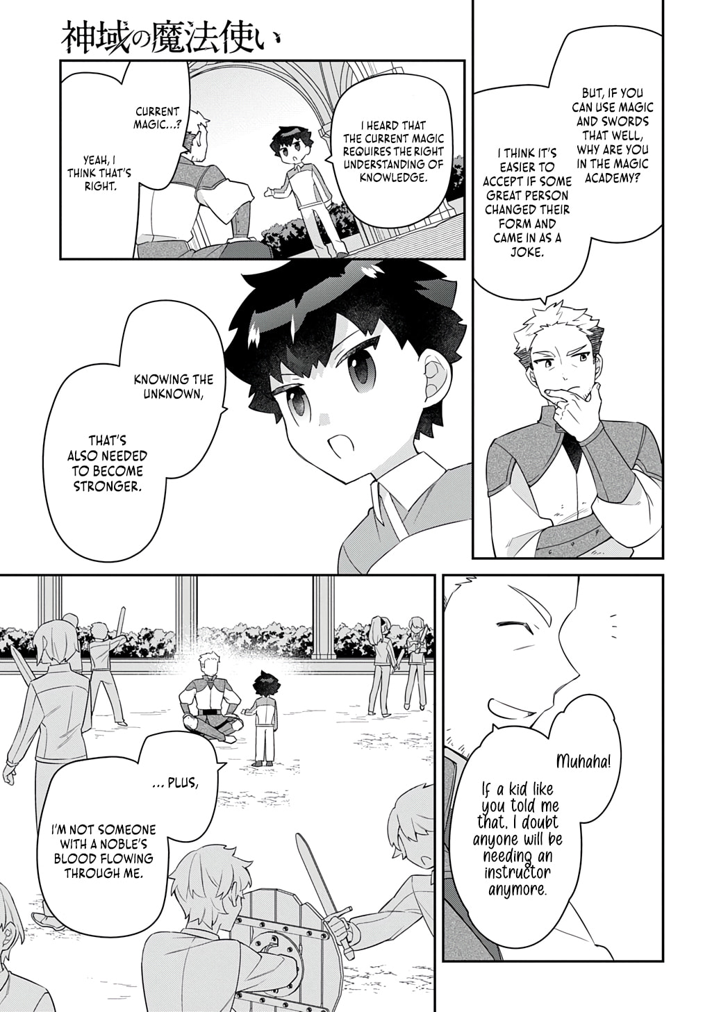 Shiniki no Mahoutsukai - Shin ni Aisareta Rakudaisei wa Mahou Gakuin e Kayou Chapter 10 page 20 - 