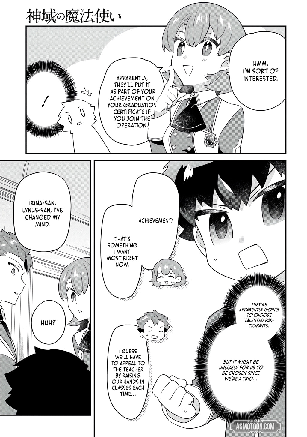 Shiniki no Mahoutsukai - Shin ni Aisareta Rakudaisei wa Mahou Gakuin e Kayou Chapter 10 page 6 - 